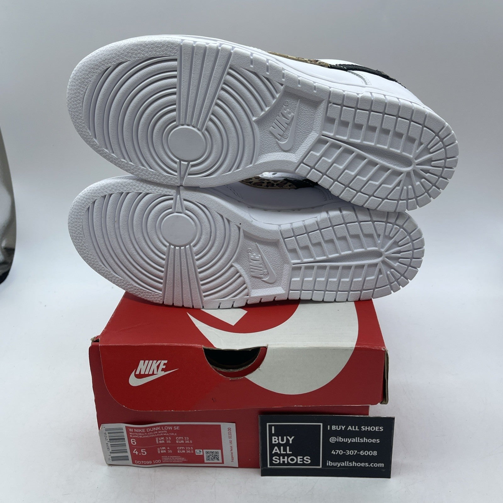 Size 6W - Nike Dunk SE Low Primal White (DD7099-100)