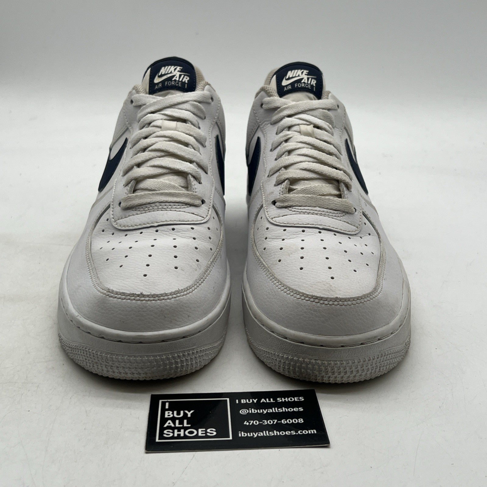 Size 12 - Nike Air Force 1 '07 Midnight Navy (CJ1607-100)