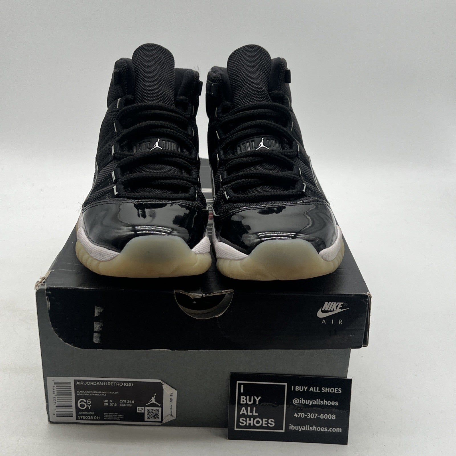 Size 6.5Y - Air Jordan 11 Retro High Jubilee / 25th Anniversary (378038-011)