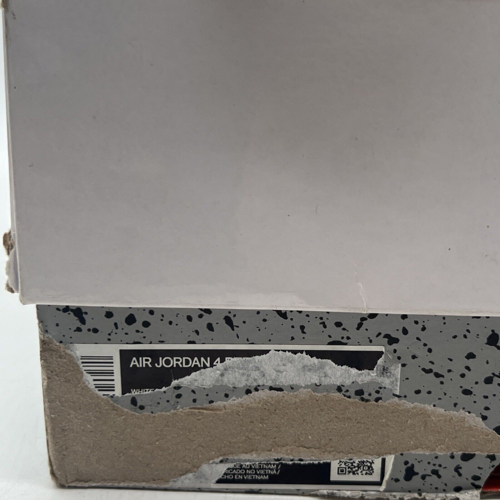 Size 11.5 - Jordan 4 Retro Mid White Oreo Grey (CT8527-100)