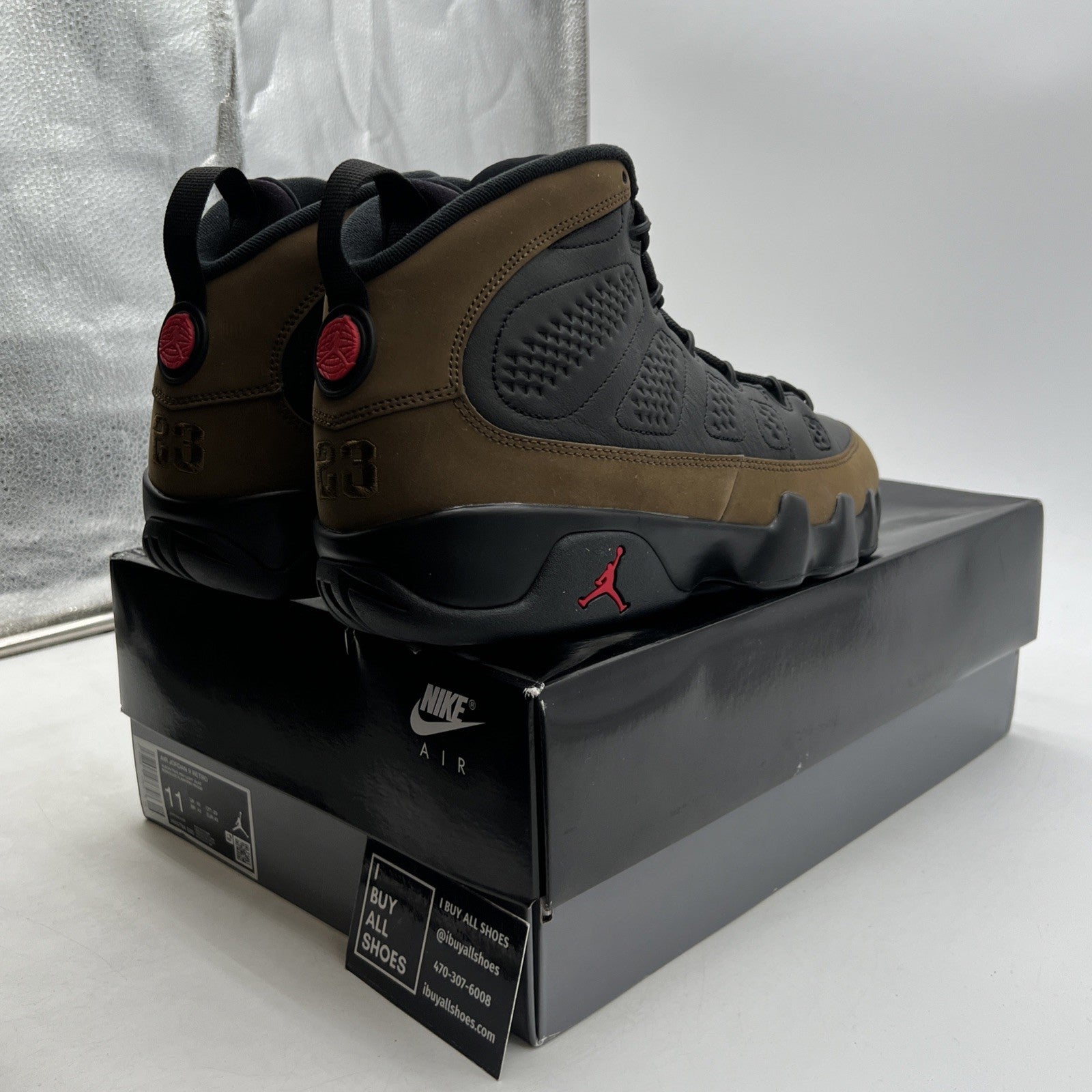 Size 11 - Air Jordan 9 Retro 2024 Olive (HV4794-030)