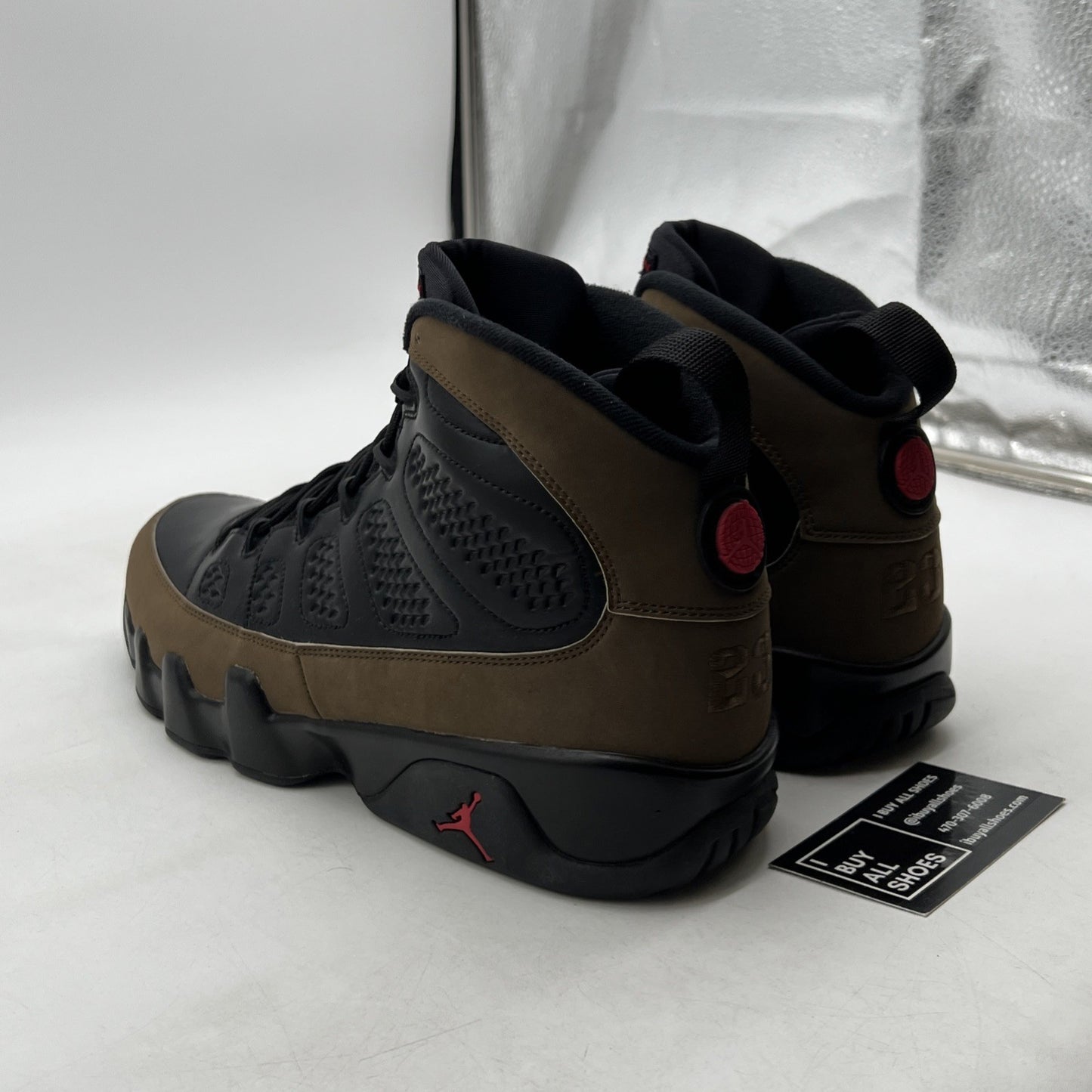 Size 11 - Air Jordan 9 Retro 2012 Olive (302370-020)