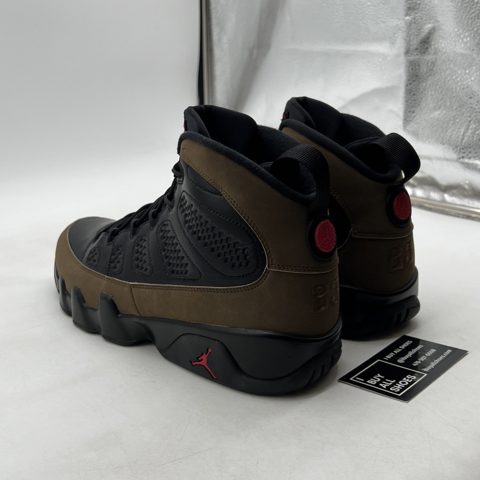 Size 11 - Air Jordan 9 Retro 2012 Olive (302370-020)