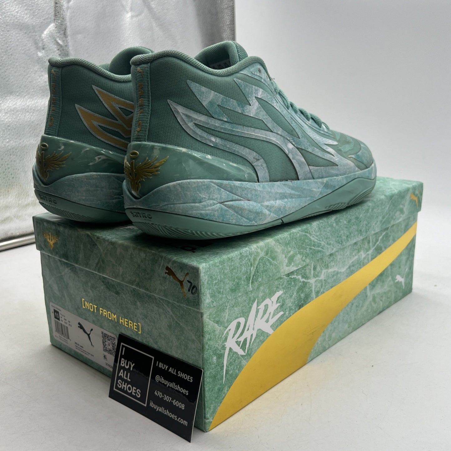 Size 9.5 - PUMA MB.02 Jade - (378284-01)