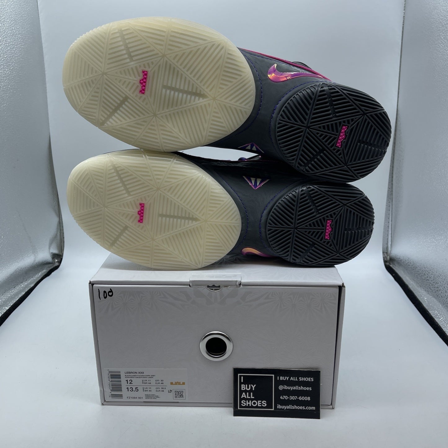 Size 12 - Nike LeBron 22 Blacklight (FZ1094-001)