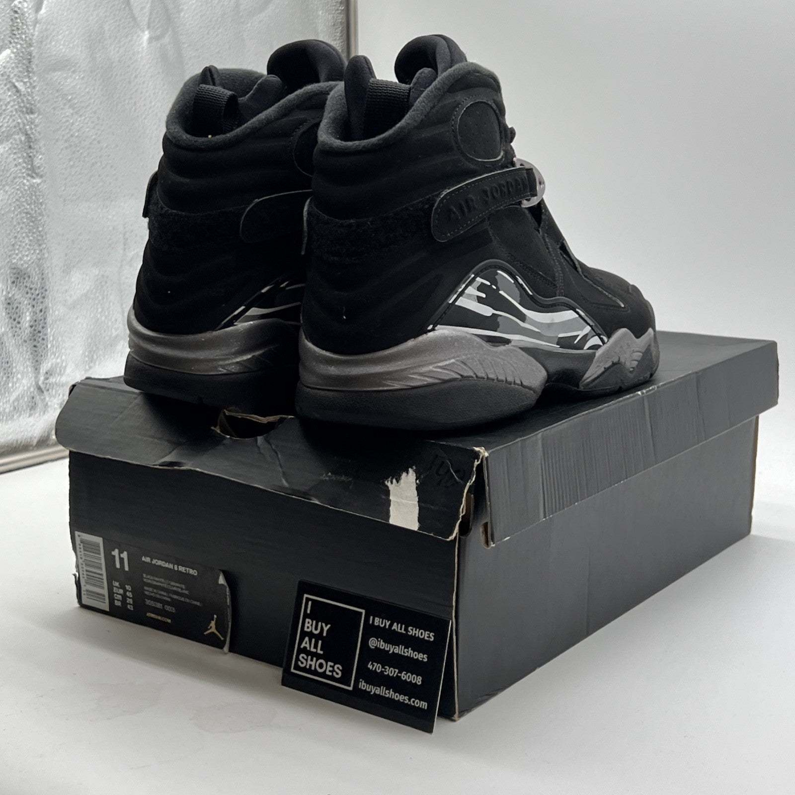 Size 11 - Air Jordan 8 Retro 2015 Chrome (305381-003)