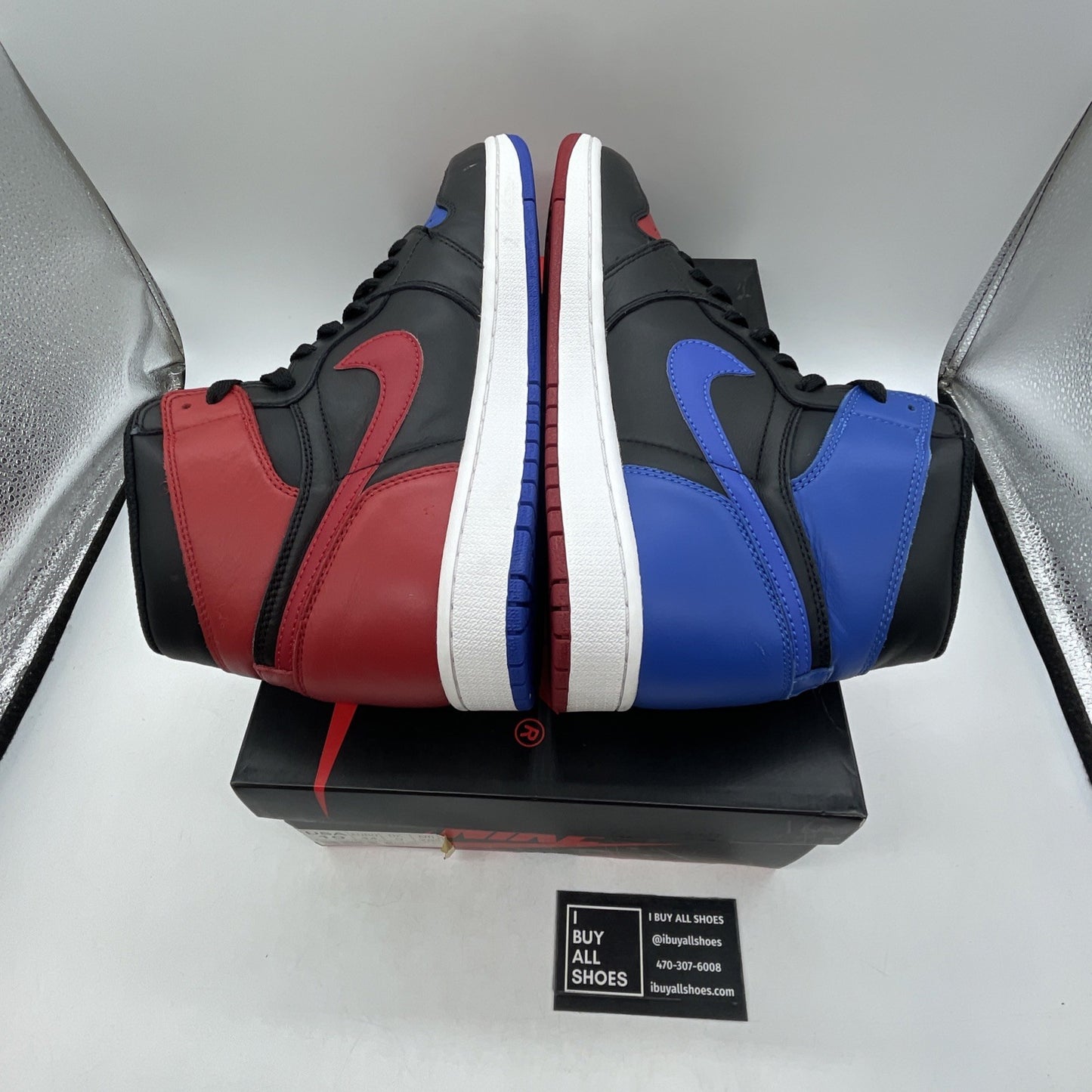 Size 10 - Air Jordan 1 Retro High OG Top 3 2016 (555088-026)