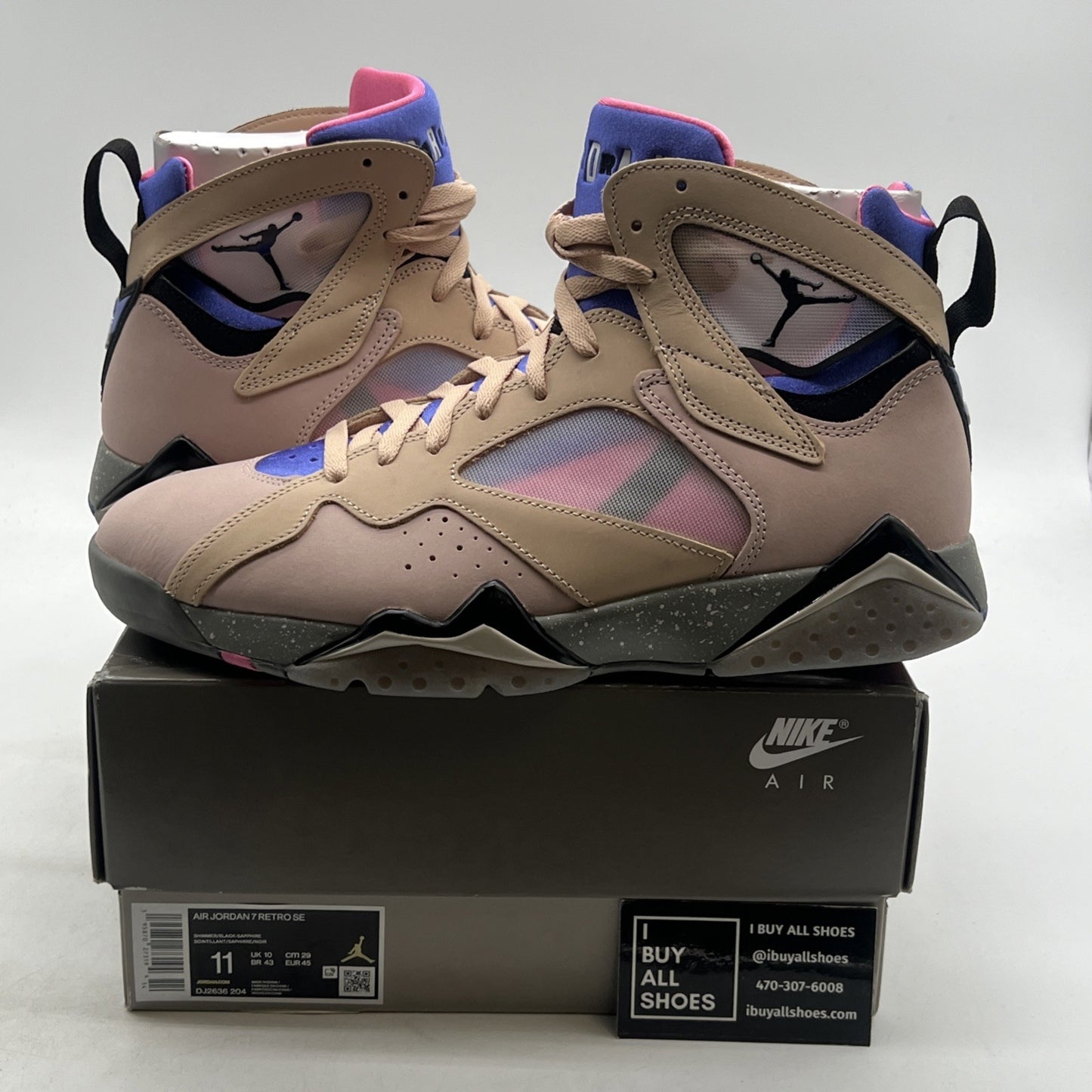 Size 11 - Air Jordan 7 Retro SE Sapphire (DJ2636-204)