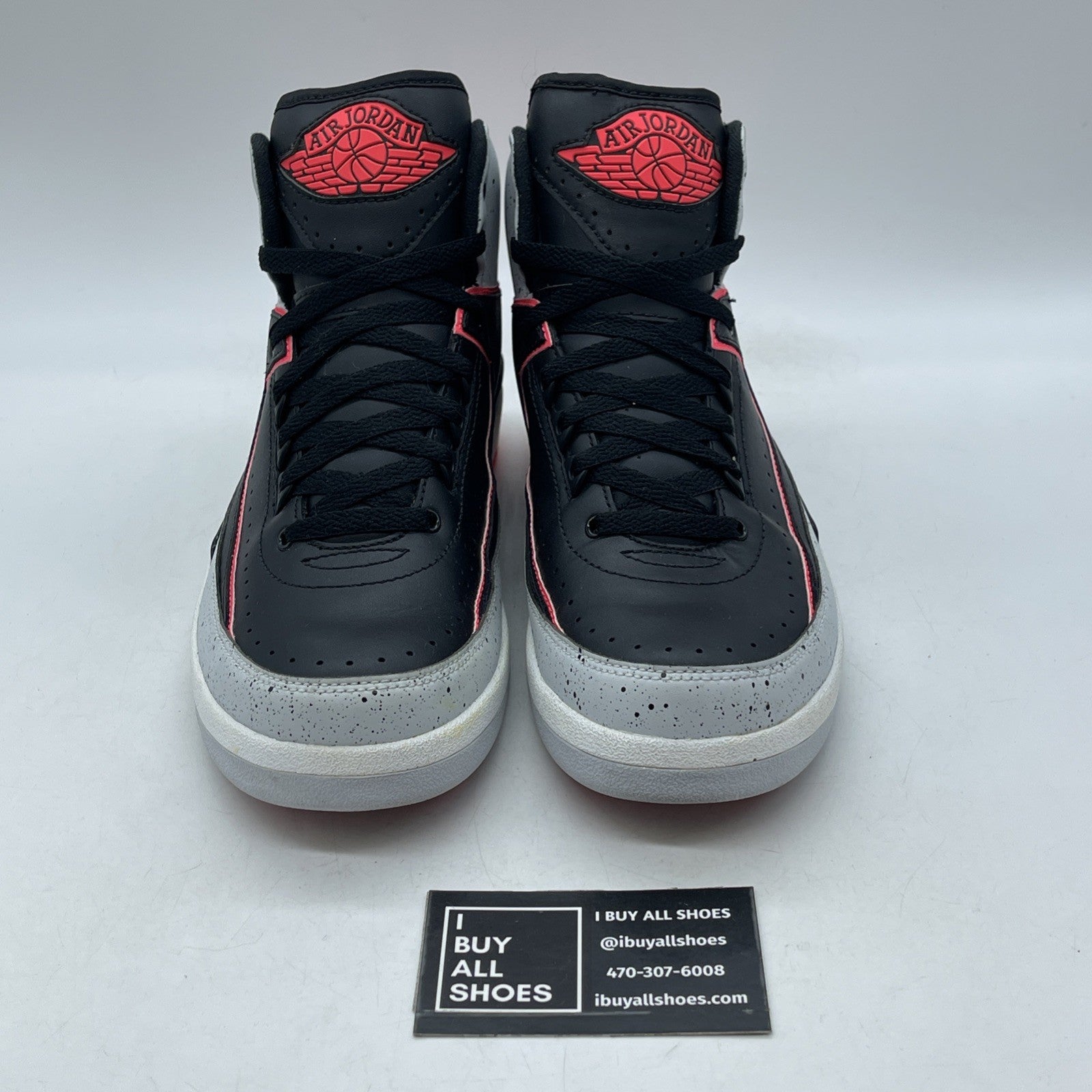 Size 7.5 - Air Jordan 2 Retro Infrared 23 (385475-023)
