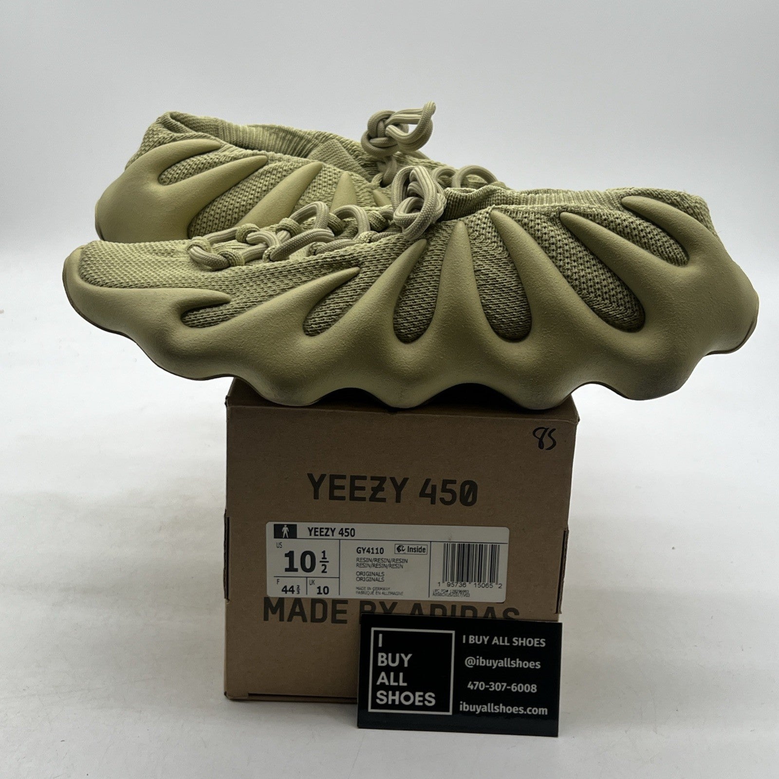 Size 10.5 - adidas Yeezy 450 Resin (GY4110)