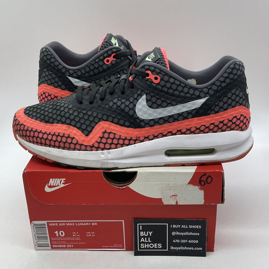 Size 10 - Nike Air Max Lunar 1 BR Black Lava 2015 (684808-001)