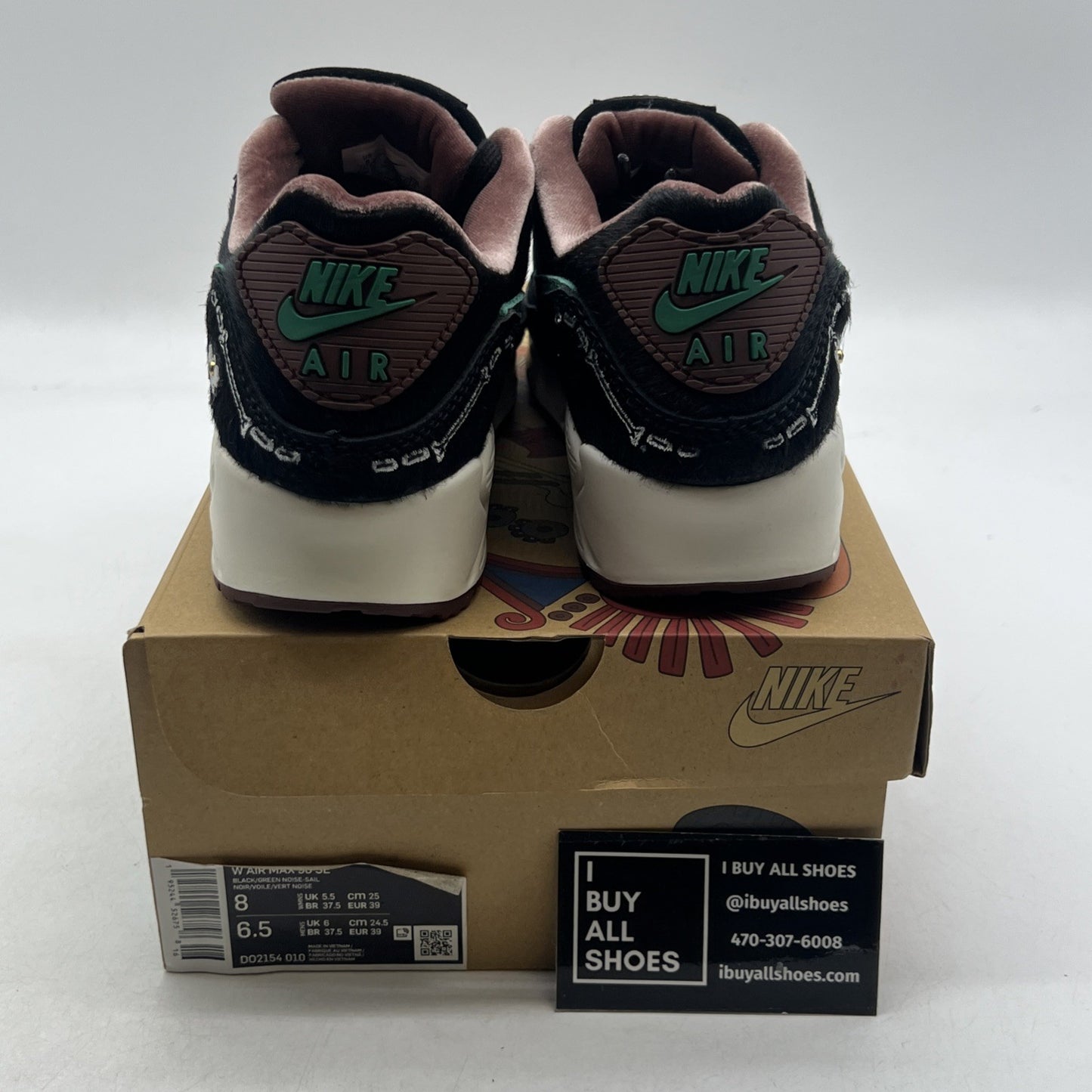 Size 8 - Nike Air Max 90 Siempre Familia W (DO2154-010)