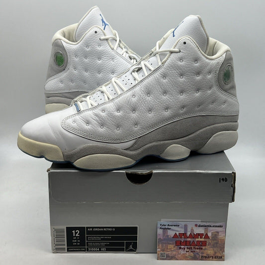 Size 12 - Air Jordan 13 Retro Neutral Grey White Leather Suede (310004-103)