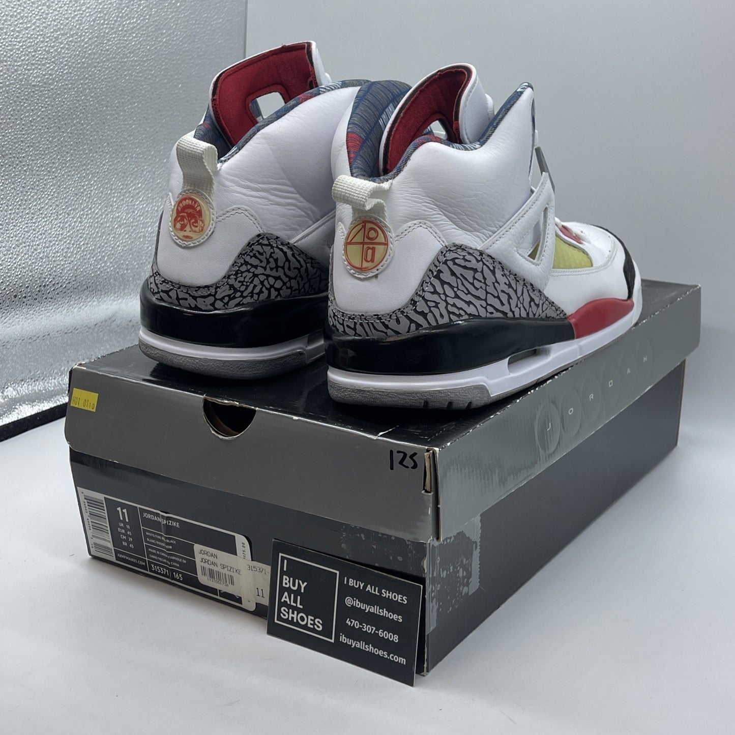 Size 11 - Jordan Spizike Mars Blackmon Suede Leather (315371-165)