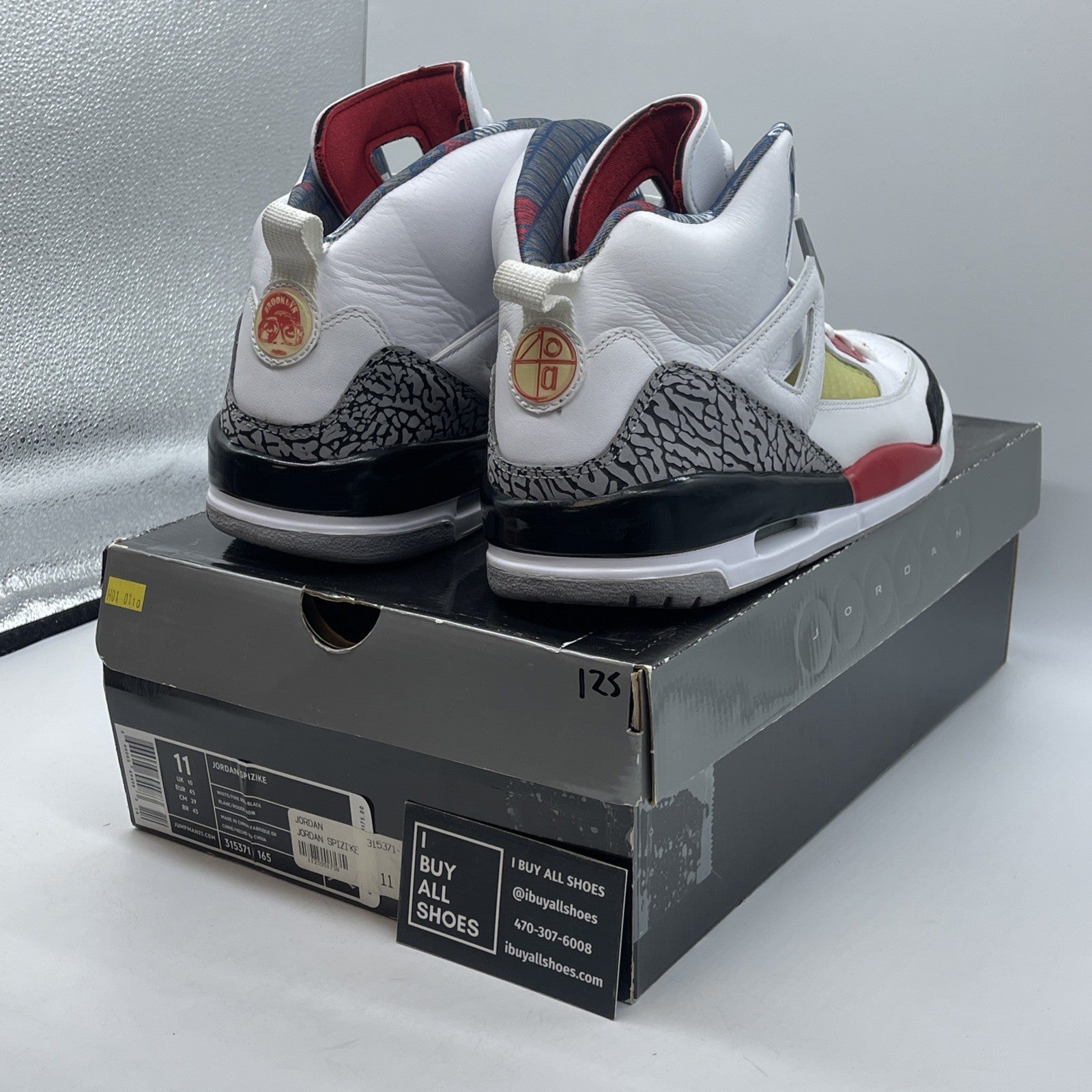 Size 11 - Jordan Spizike Mars Blackmon Suede Leather (315371-165)