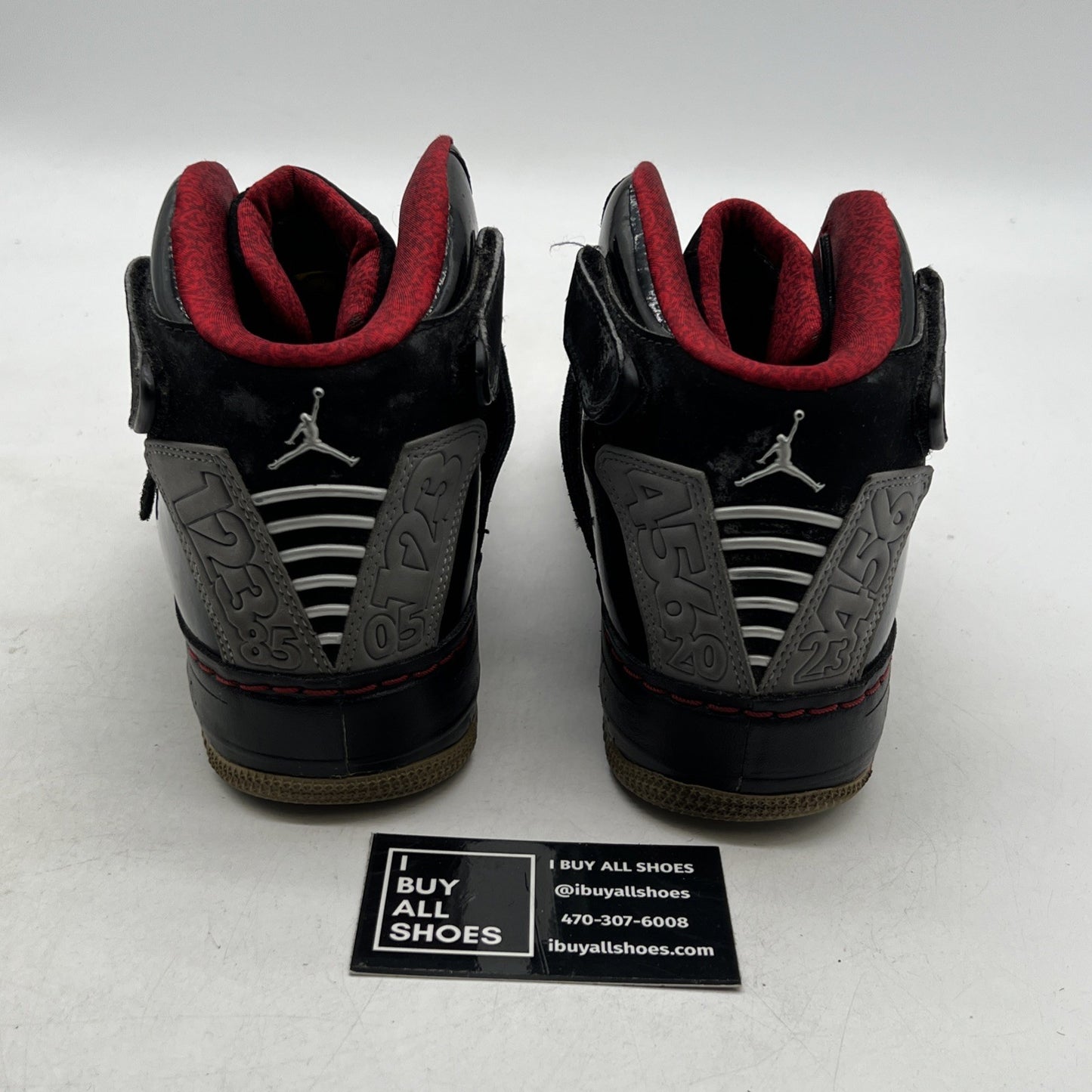 Size 9 - Air Jordan Fusion 20 Black Stealth (331823-001)