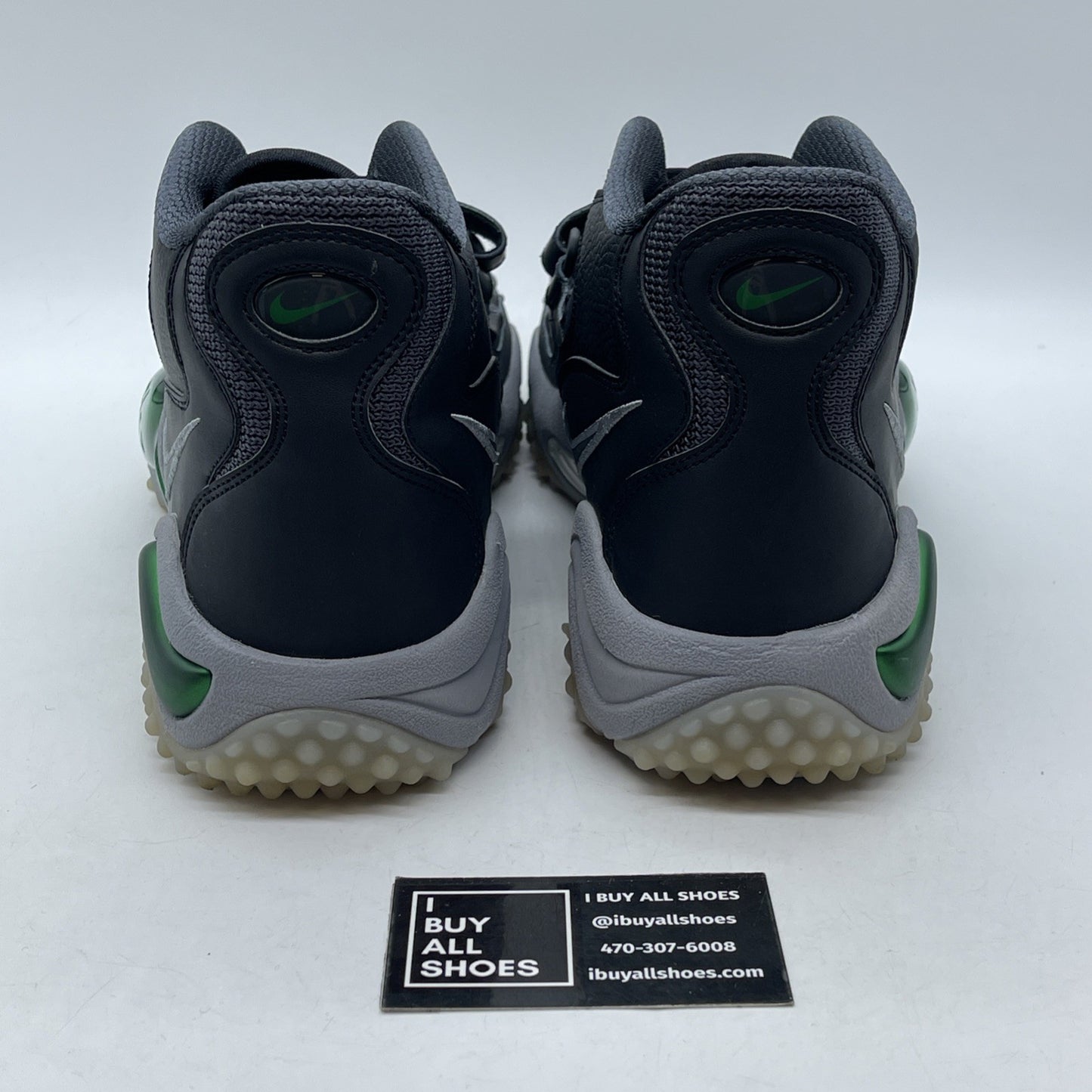 Size 13 - Nike Air Zoom Turf Jet 97 Packers 2013 Grey Black (554989-001)