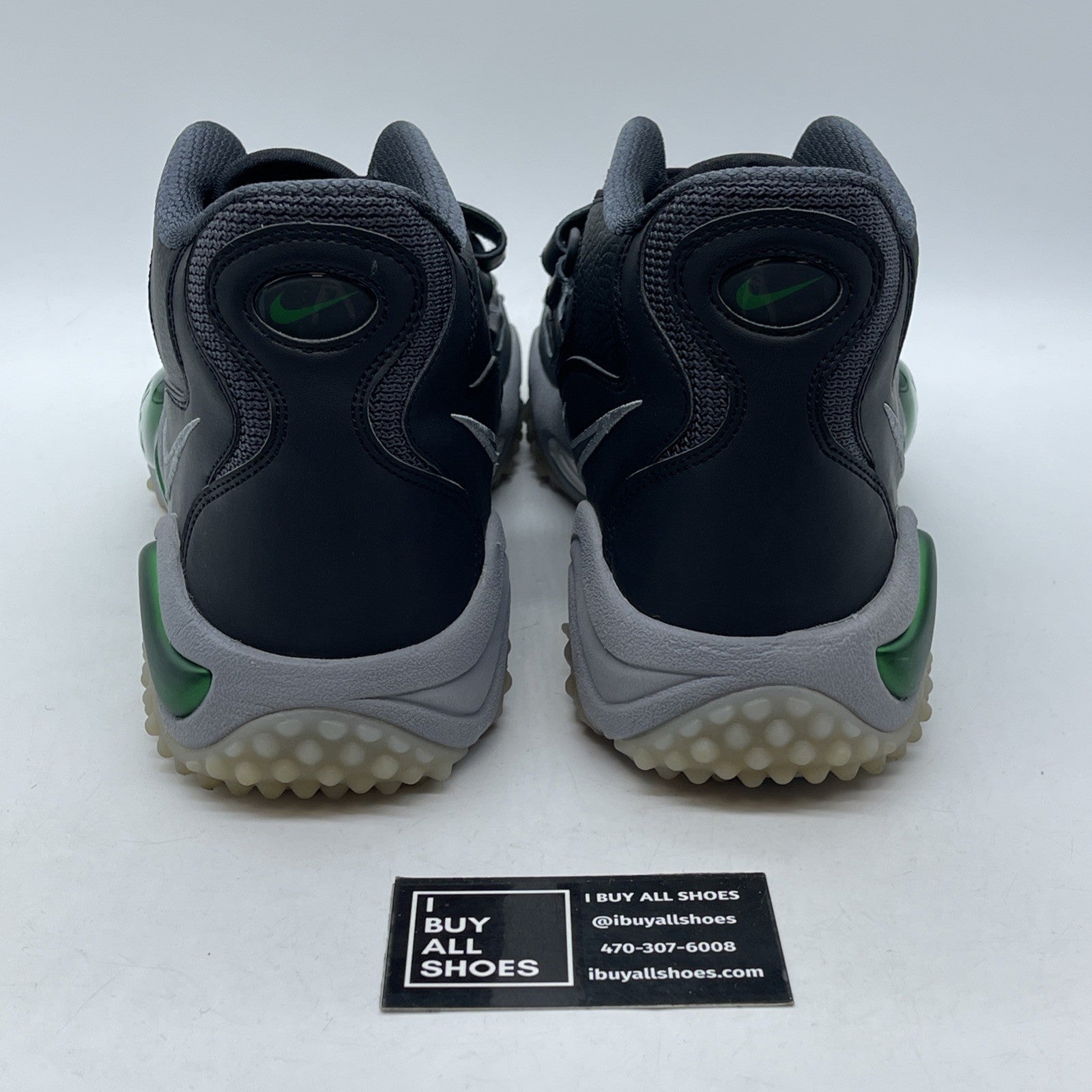 Size 13 - Nike Air Zoom Turf Jet 97 Packers 2013 Grey Black (554989-001)