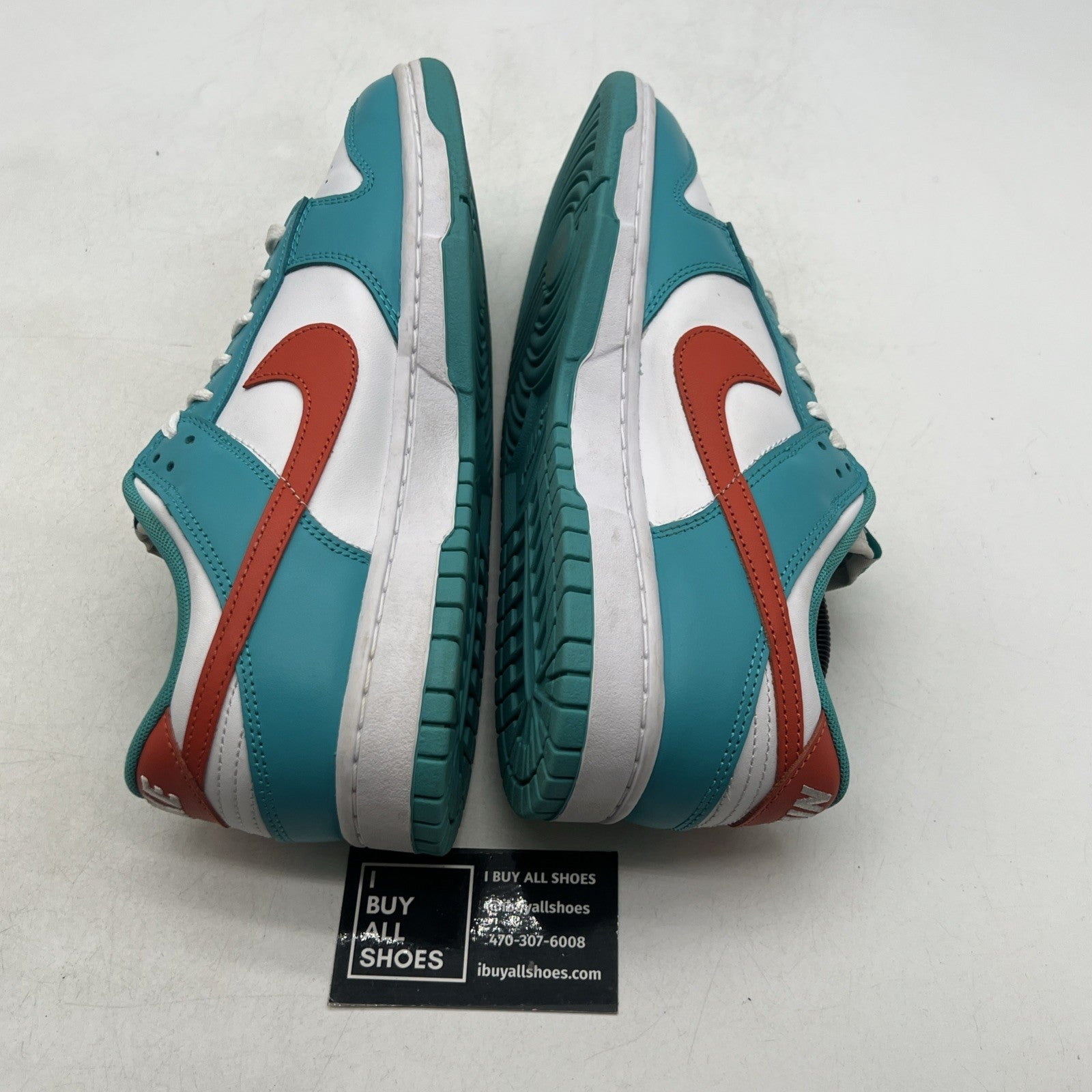 Size 10.5 - Nike Dunk Low Miami Dolphins (DV0833-102)