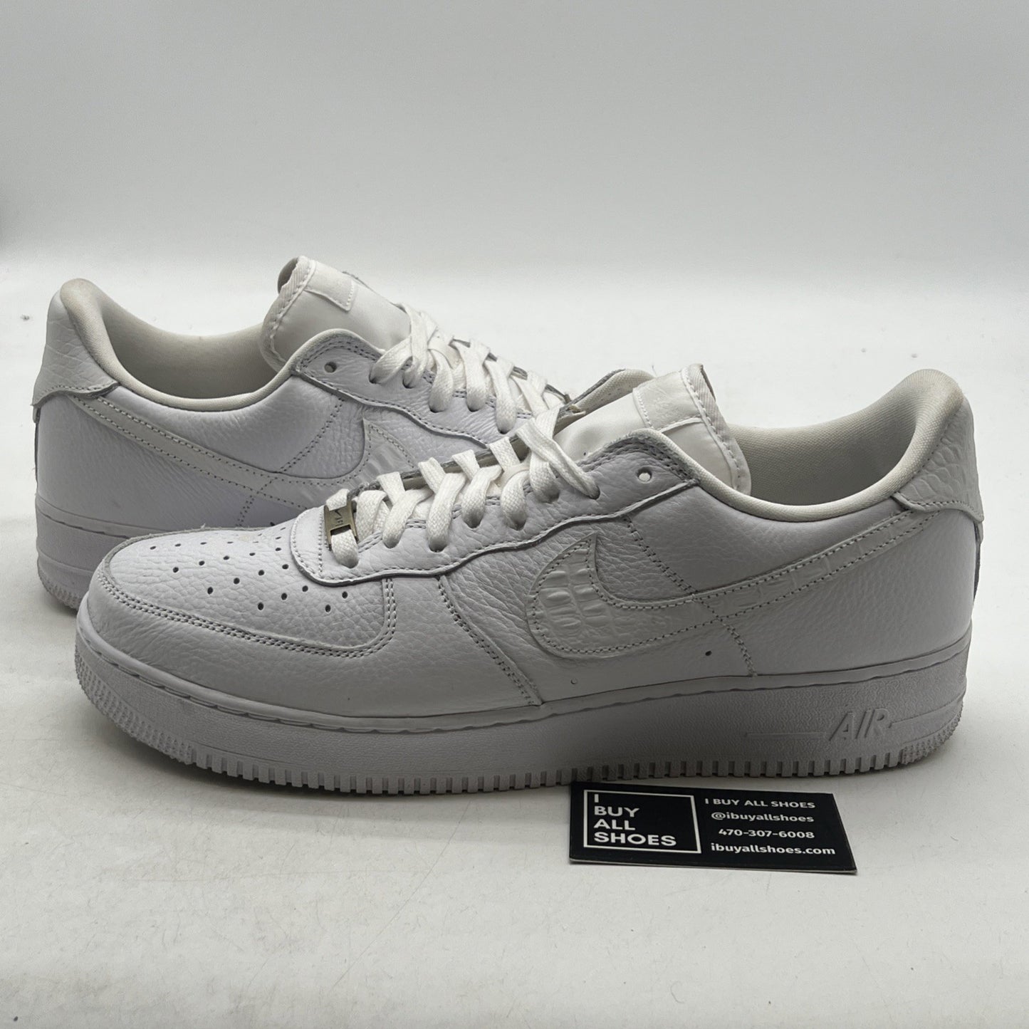 Size 13 - Nike Air Force 1 '07 Craft Triple White (CU4865-100)