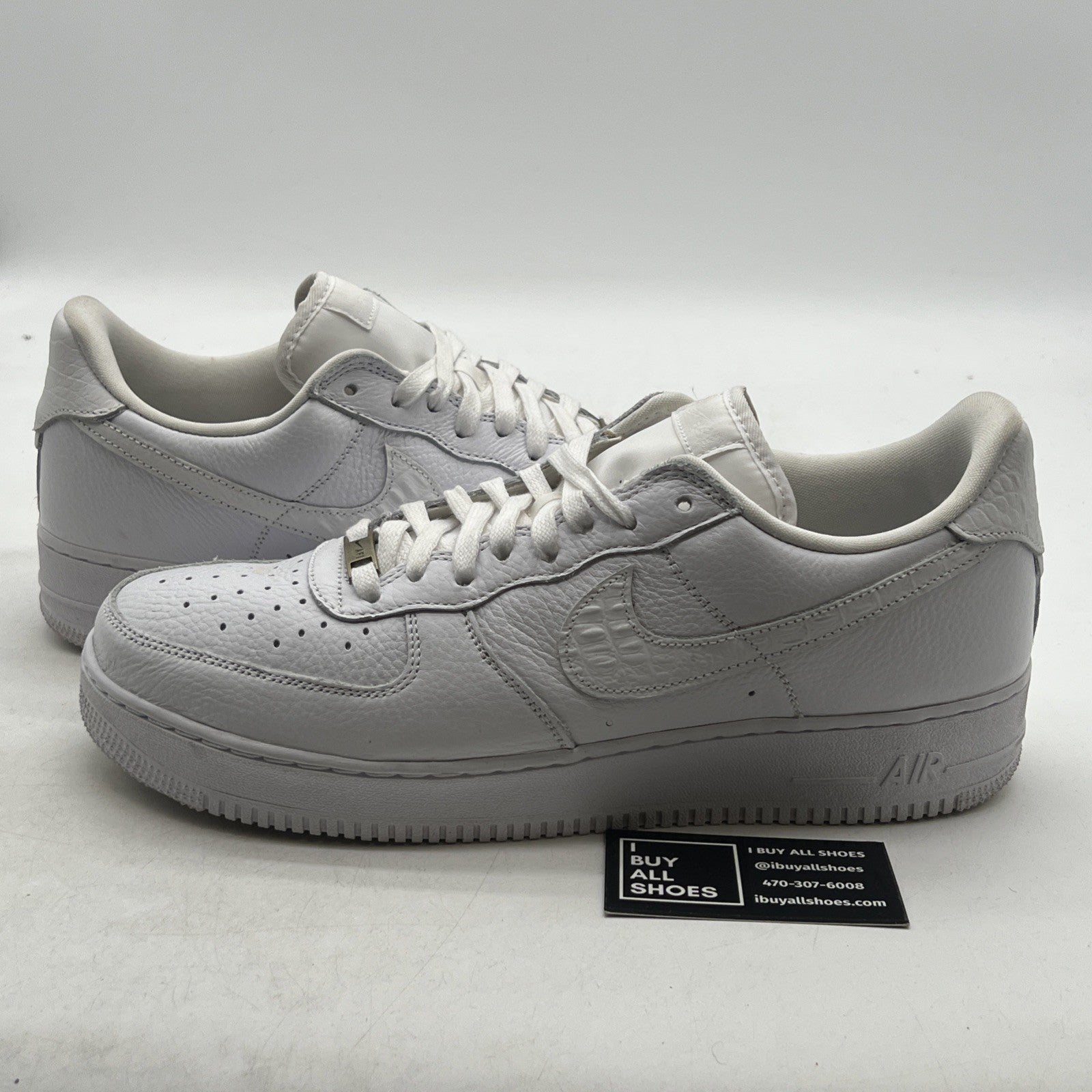 Size 13 - Nike Air Force 1 '07 Craft Triple White (CU4865-100)