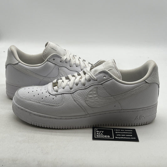 Size 13 - Nike Air Force 1 '07 Craft Triple White (CU4865-100)
