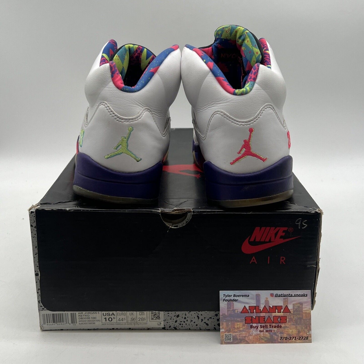 Size 10.5 - Jordan 5 Retro Alternate Bel-Air 2020 (DB3335-100)