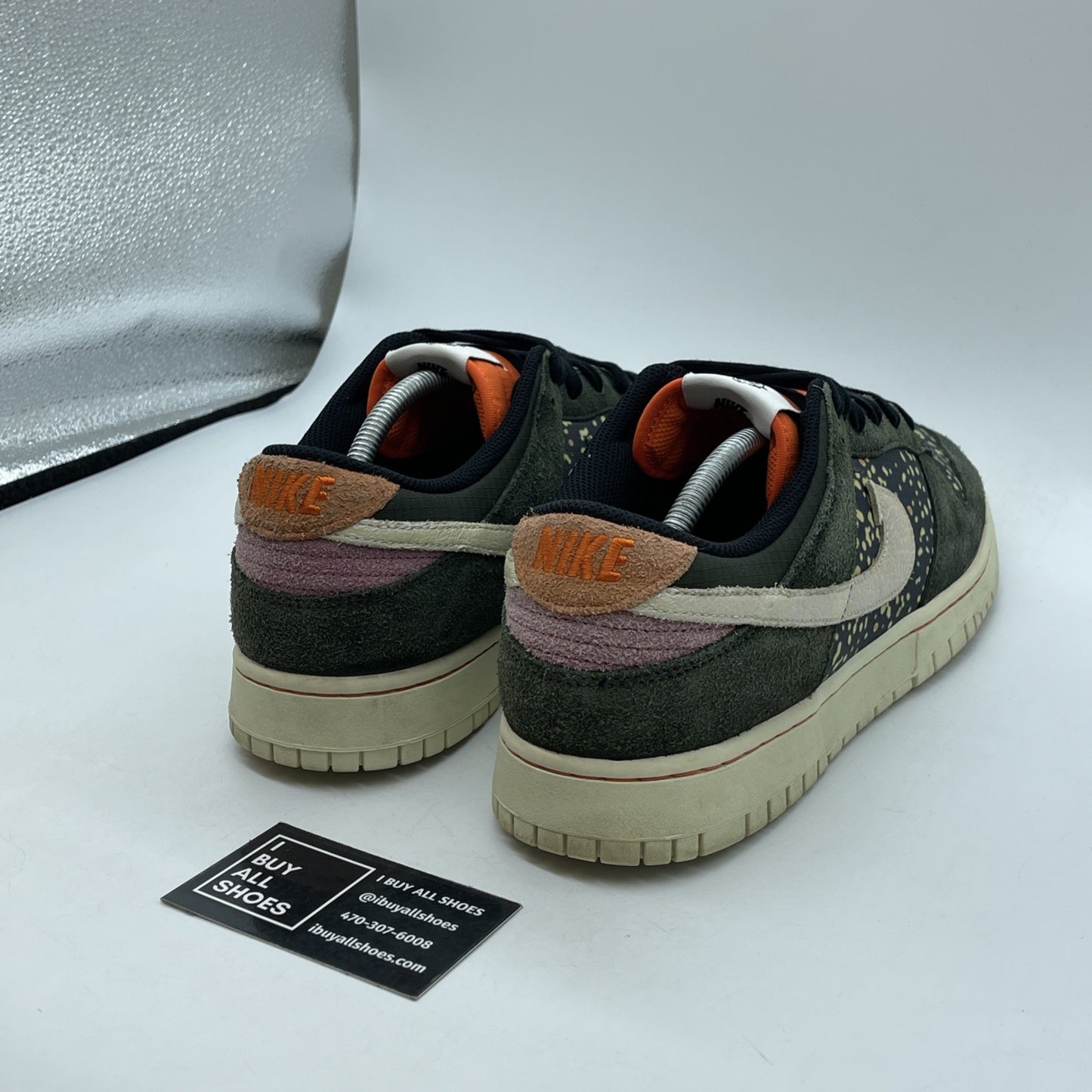 Size 12 - Nike Dunk SE Low Gone Fishing - Rainbow Trout Suede (FN7523-300)