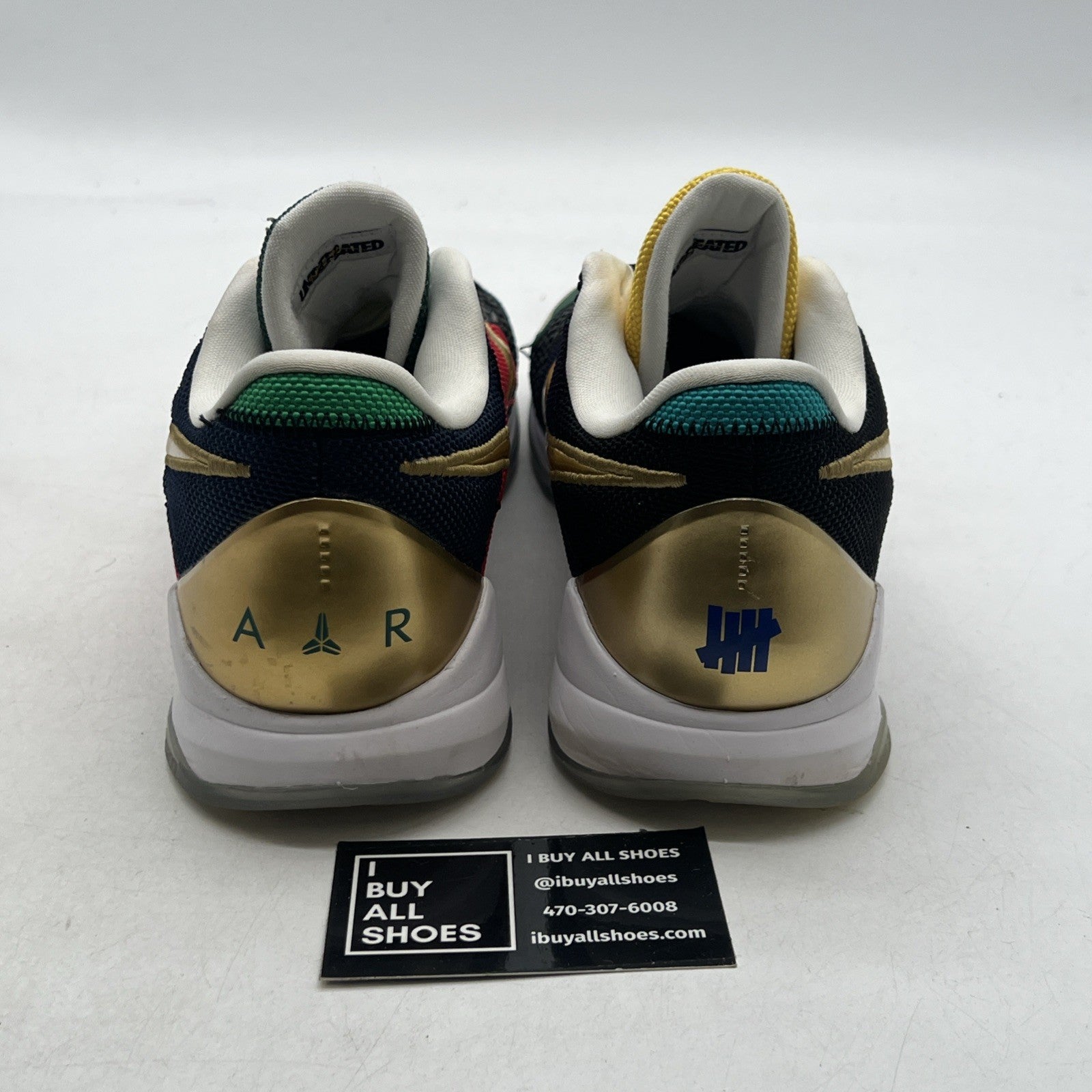 Size 10 -Nike Undefeated x Zoom Kobe 5 Protro What If - Dirty Dozen (CZ6499-900)