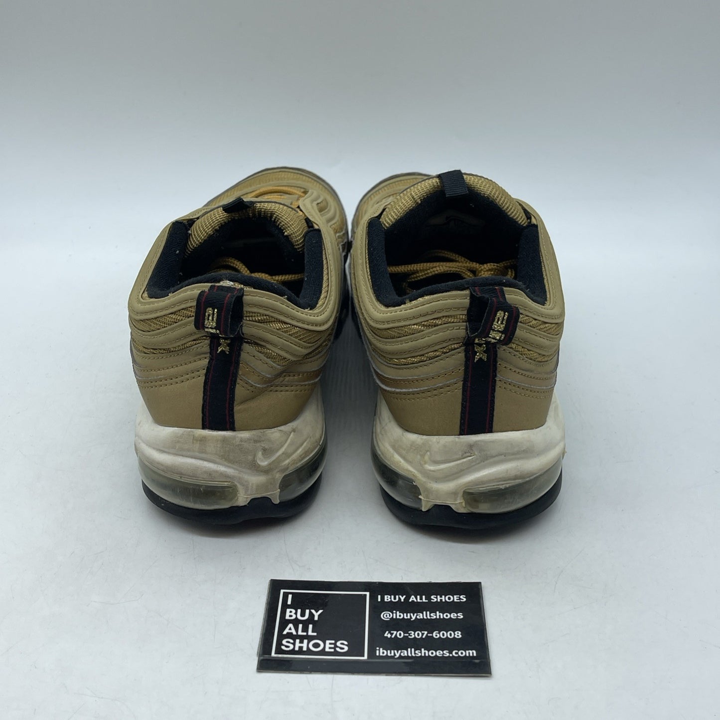 Size 13 - Nike Air Max 97 OG QS Metallic Gold (884421-700)