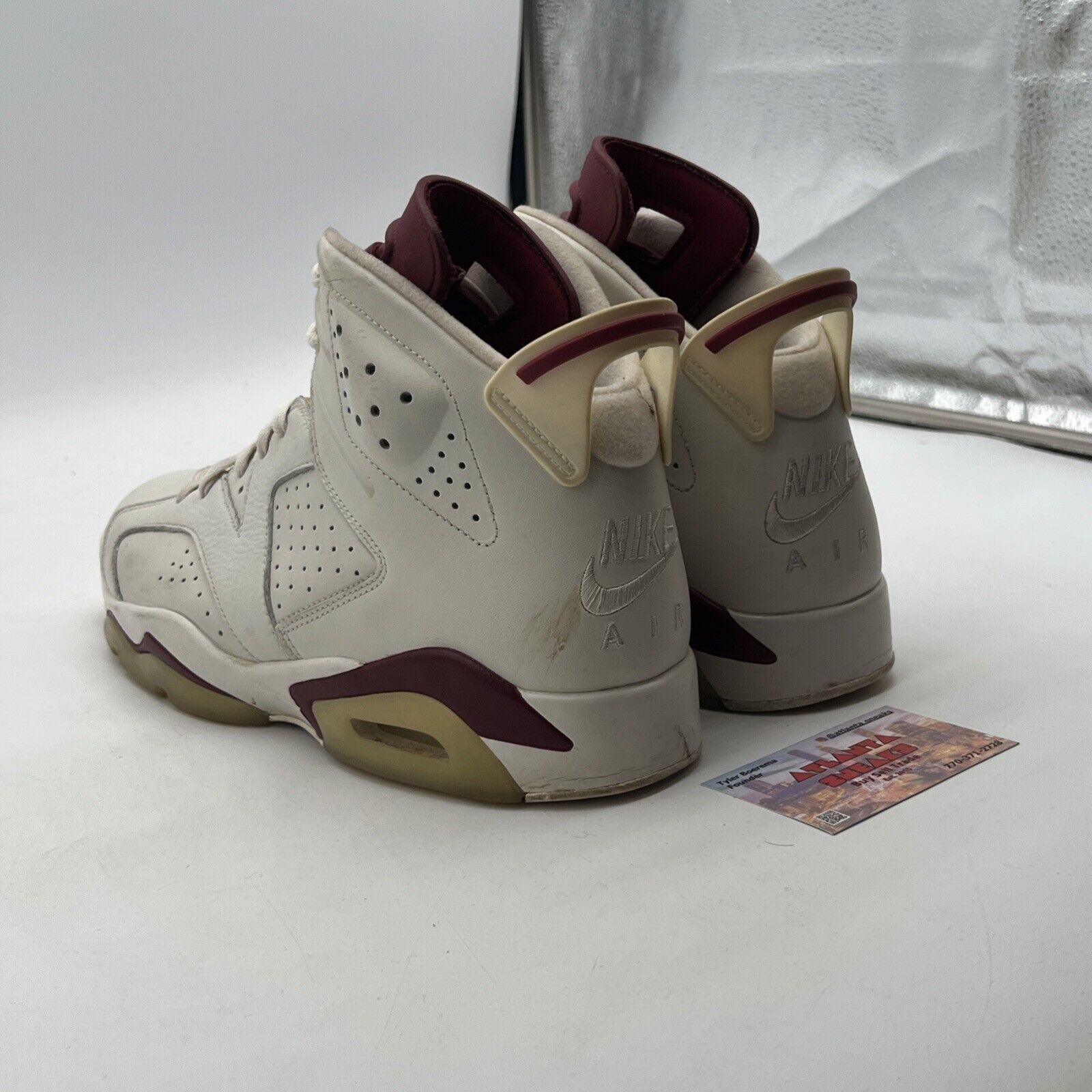 Size 11 - Air Jordan 6 Retro 2015 Maroon (384664-116)