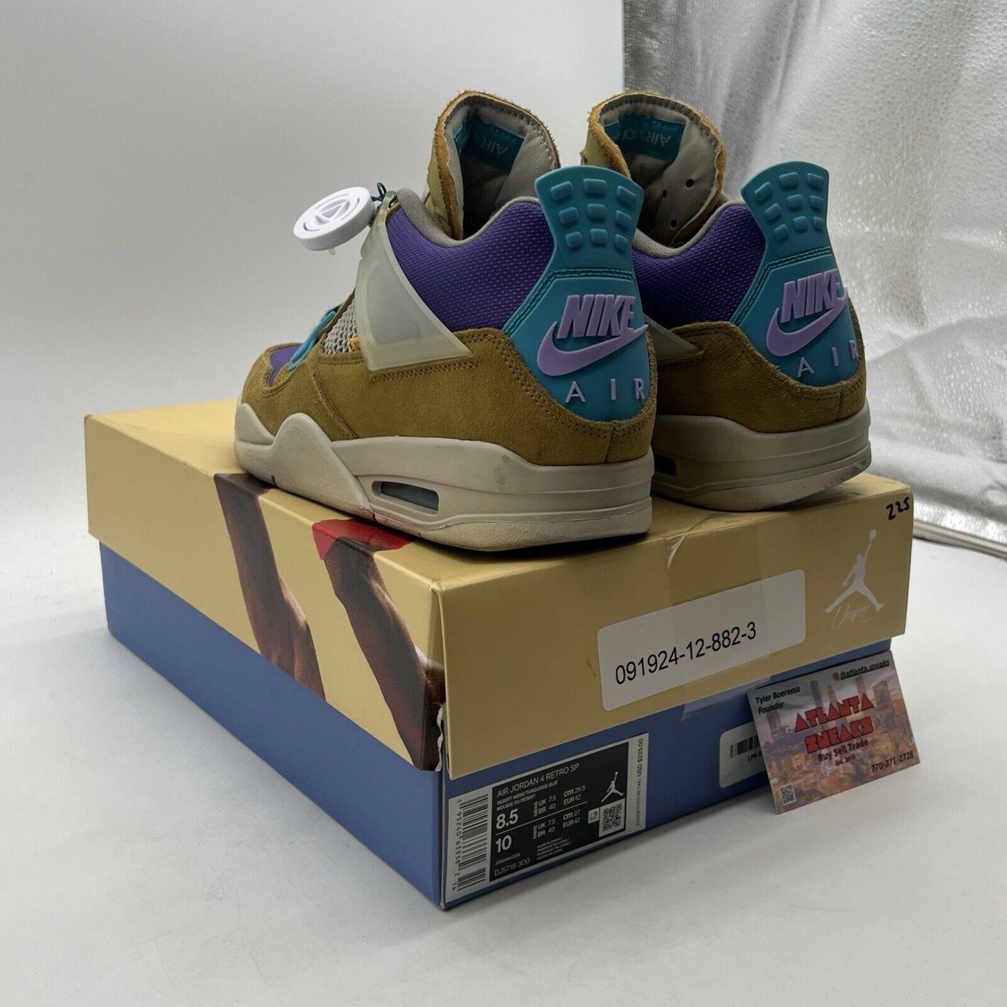 Size 8.5 - Air Jordan 4 Retro SP x Union 30th Anniversary (DJ5718-300)