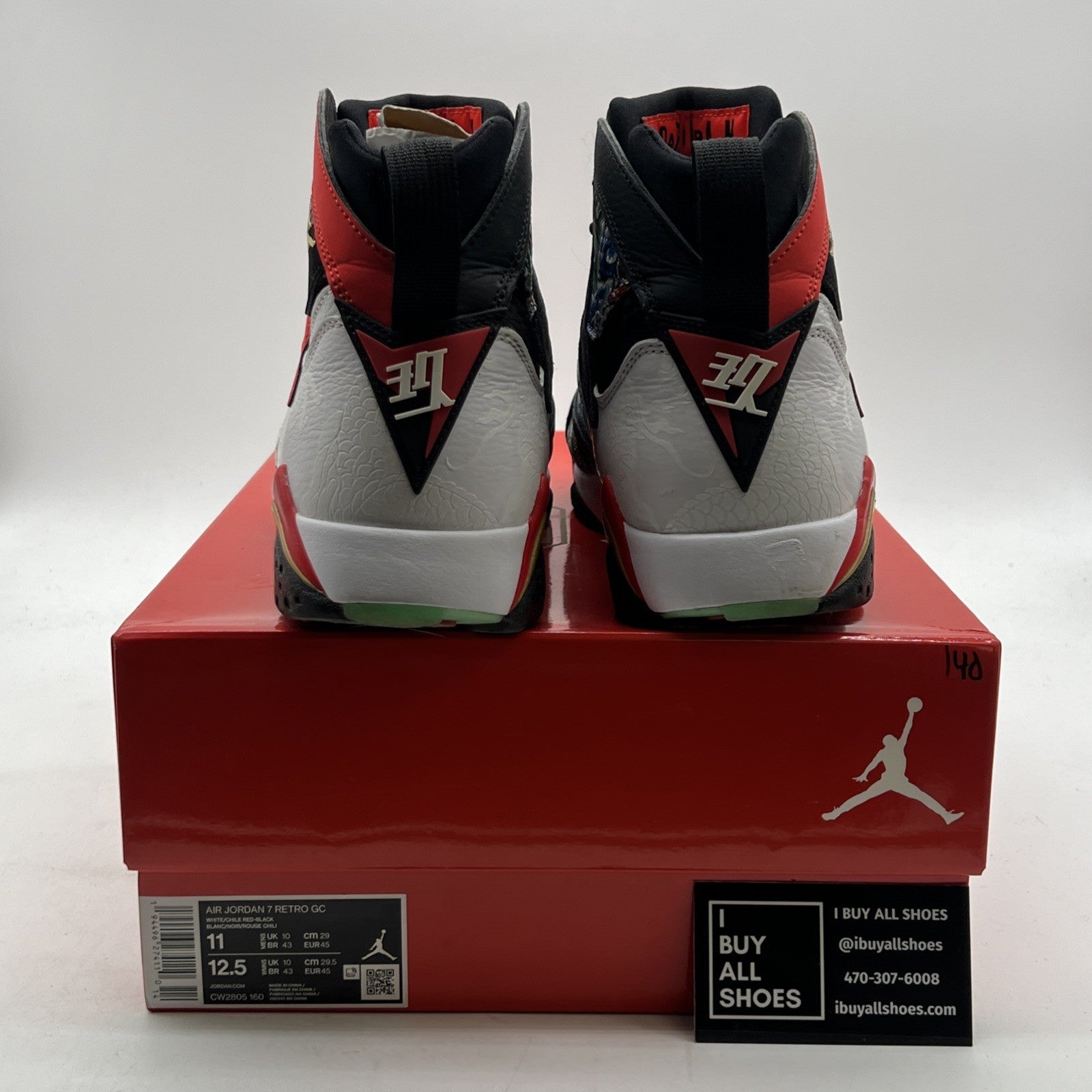 Size 11 - Air Jordan 7 Retro Greater China (CW2805-160)