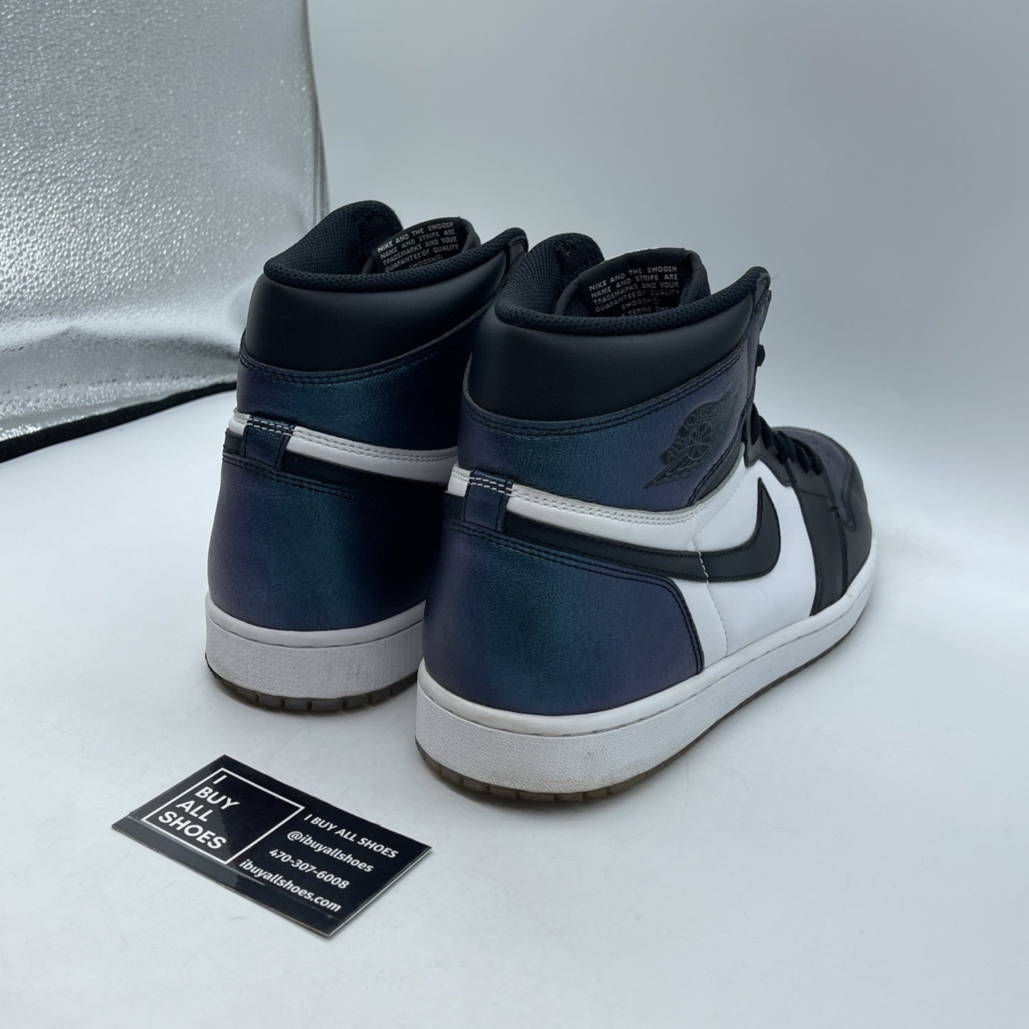 Size 13 - Air Jordan 1 Retro OG High All Star Chameleon Leather (907958-015)