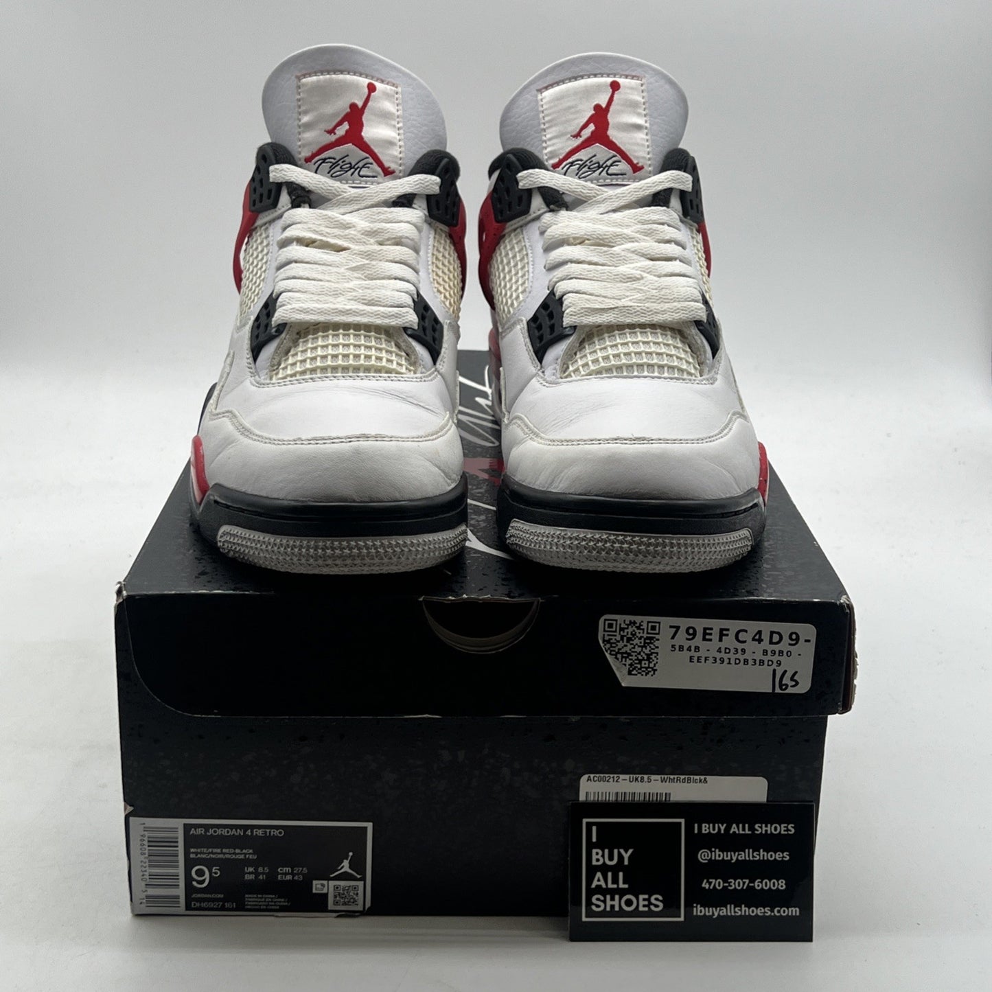 Size 9.5 - Air Jordan 4 Retro Mid Red Cement (DH6927-161)