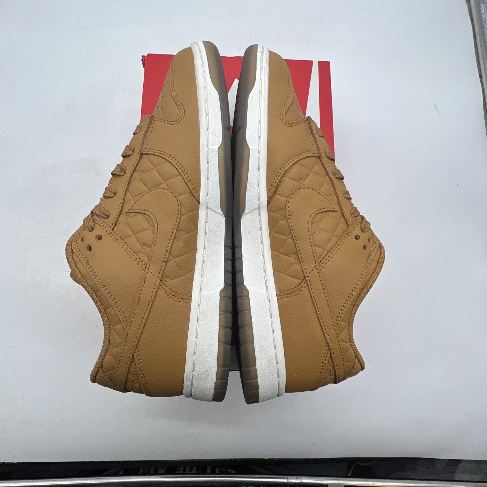 Size 10 - Nike Dunk Low Quilted Wheat W (DX3374-700)