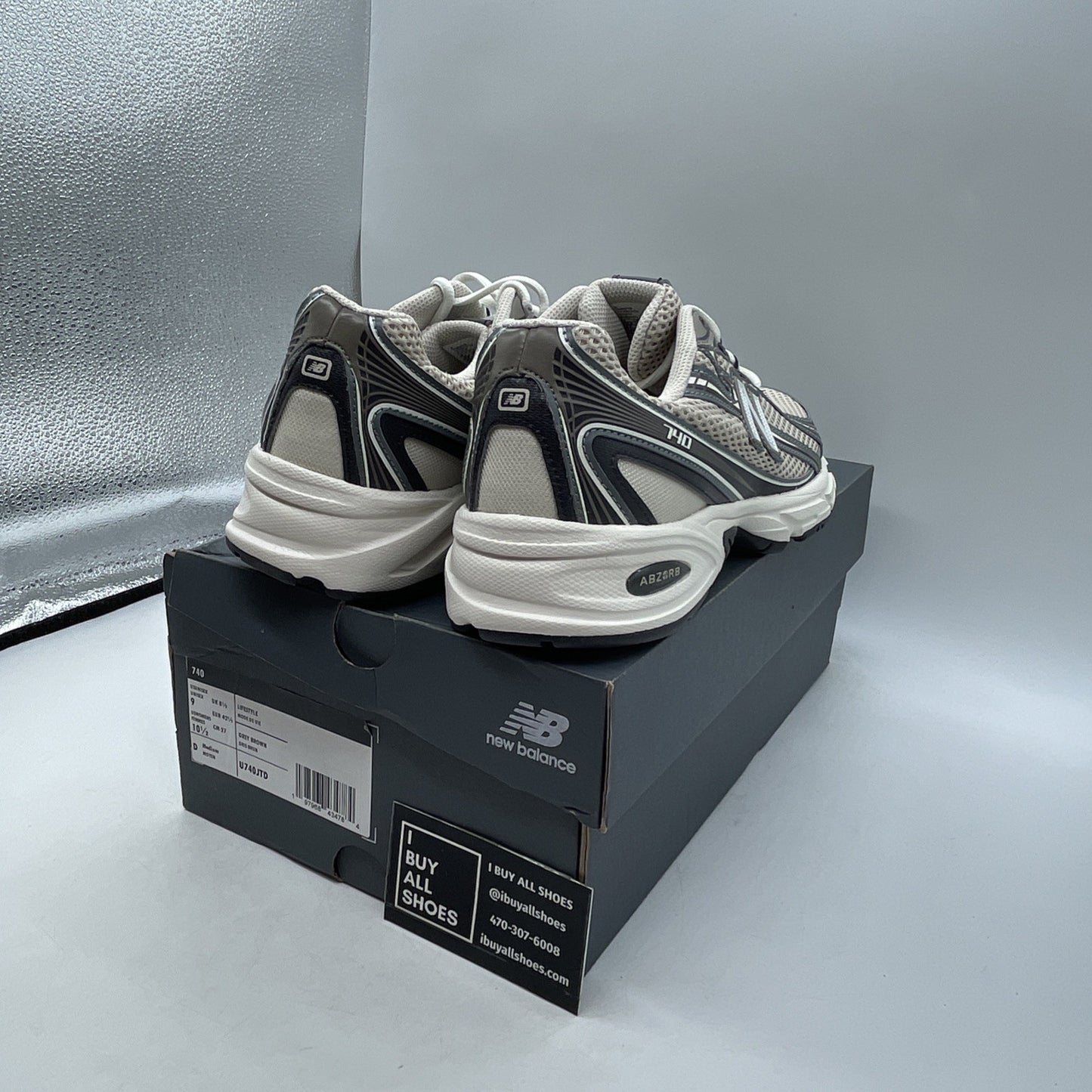 Size 9 - New Balance 740 Timberwolf (U740JTD)