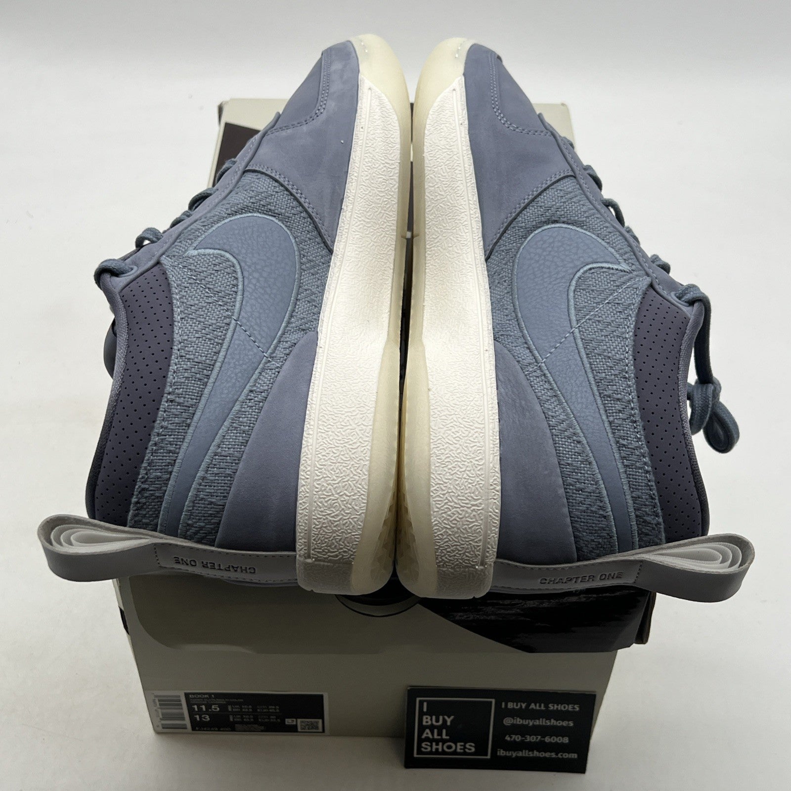Size 11.5 - Nike Book 1 Mirage V2 Ashen Slate Basketball (FJ4249-400)