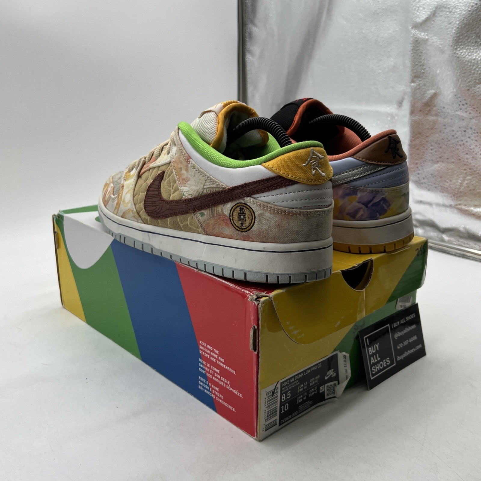 Size 8.5 - Nike SB Dunk Low Street Hawker 2021 (CV1628-800)