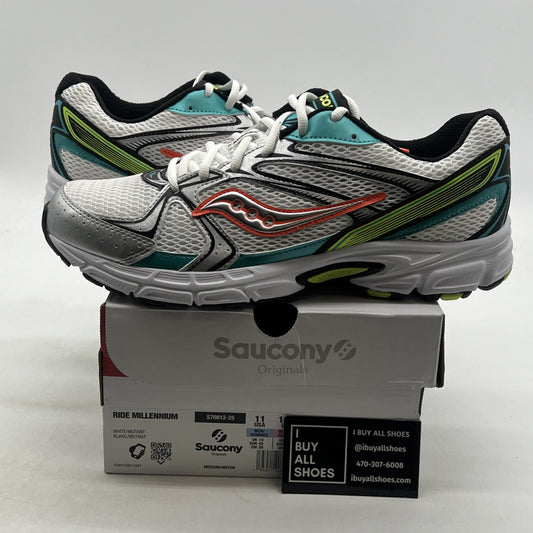 Size 11 - Saucony Grid Ride Millennium White Multi-Color (S70812-25)