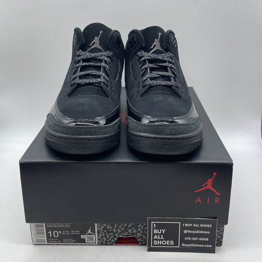 Size 10.5 - Air Jordan 3 Retro 2025 Black Cat (CT8532-001)