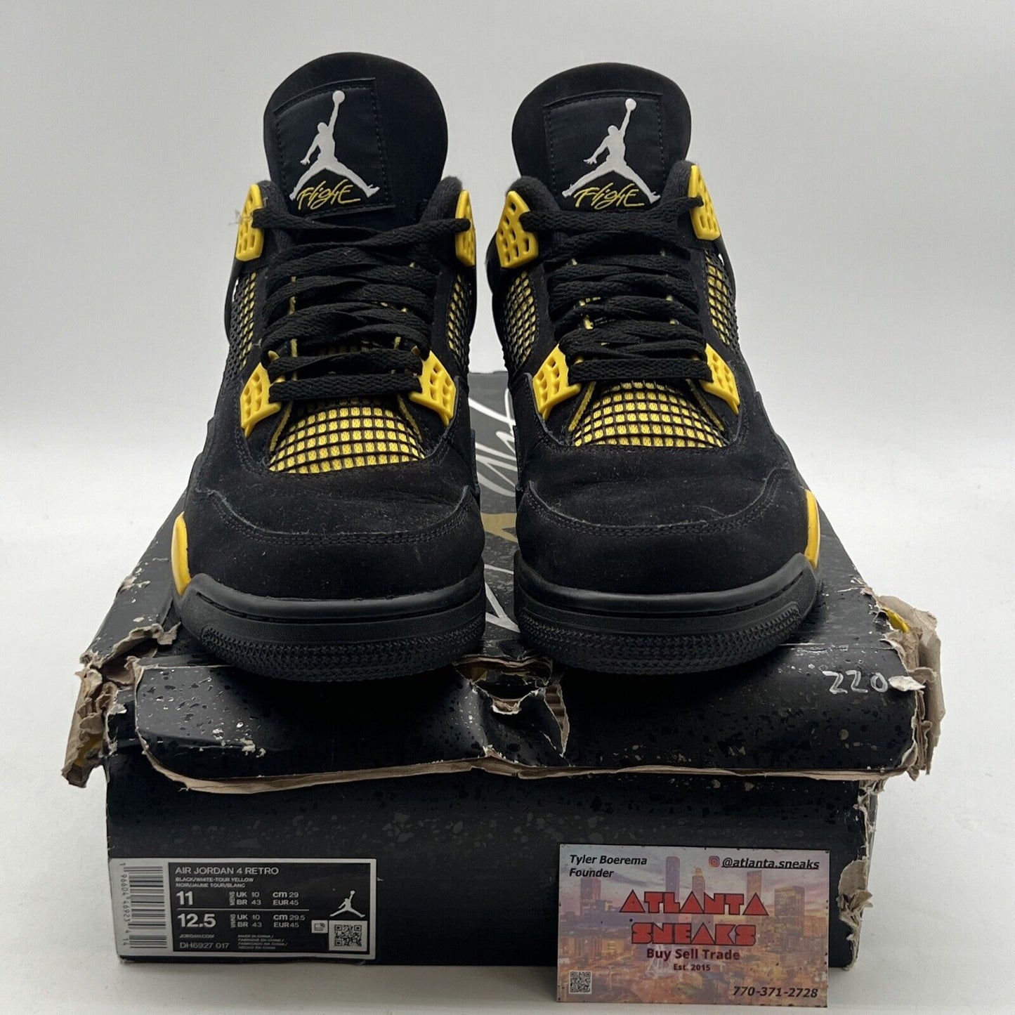 Size 11 - Air Jordan 4 Retro Mid Thunder (DH6927-017)