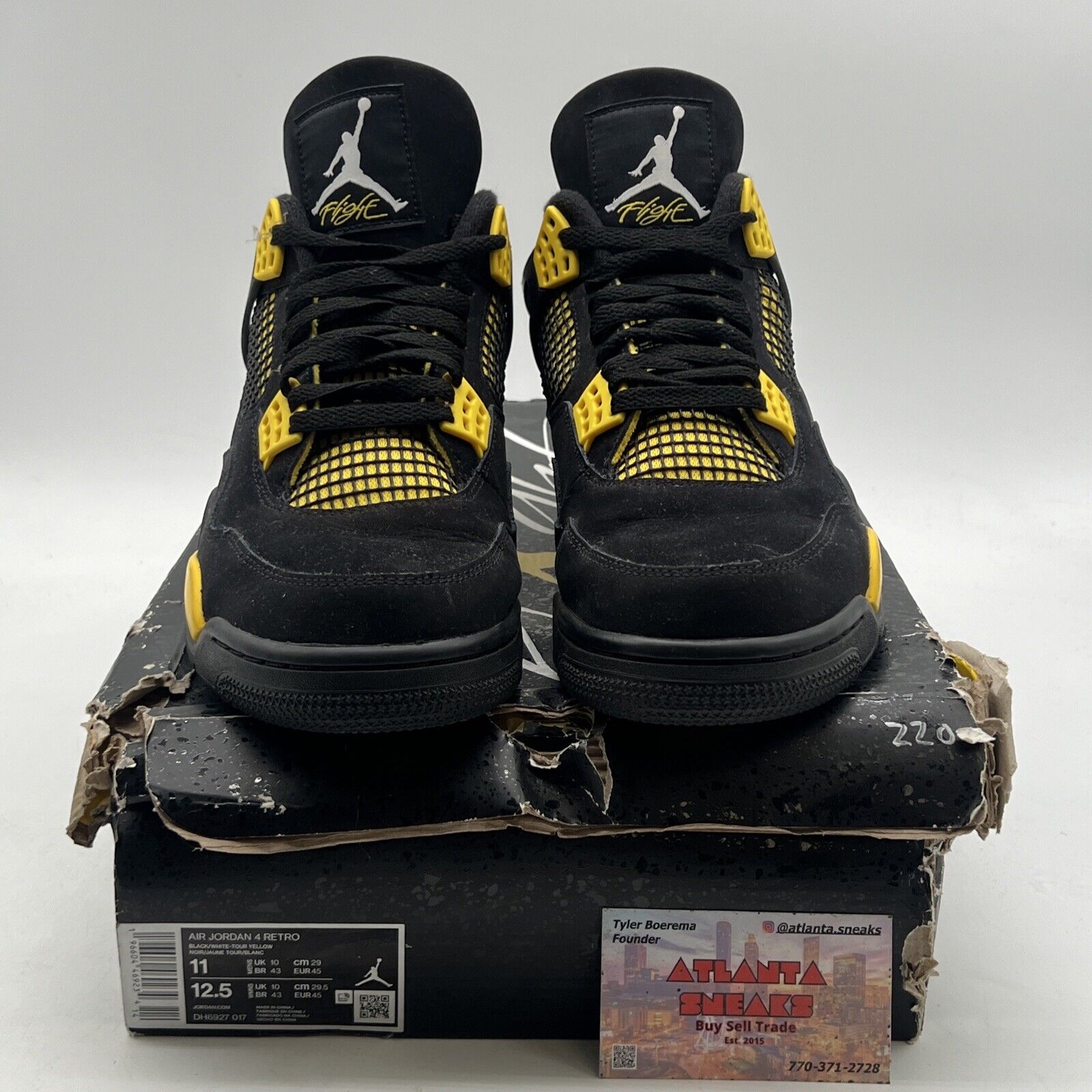 Size 11 - Air Jordan 4 Retro Mid Thunder (DH6927-017)