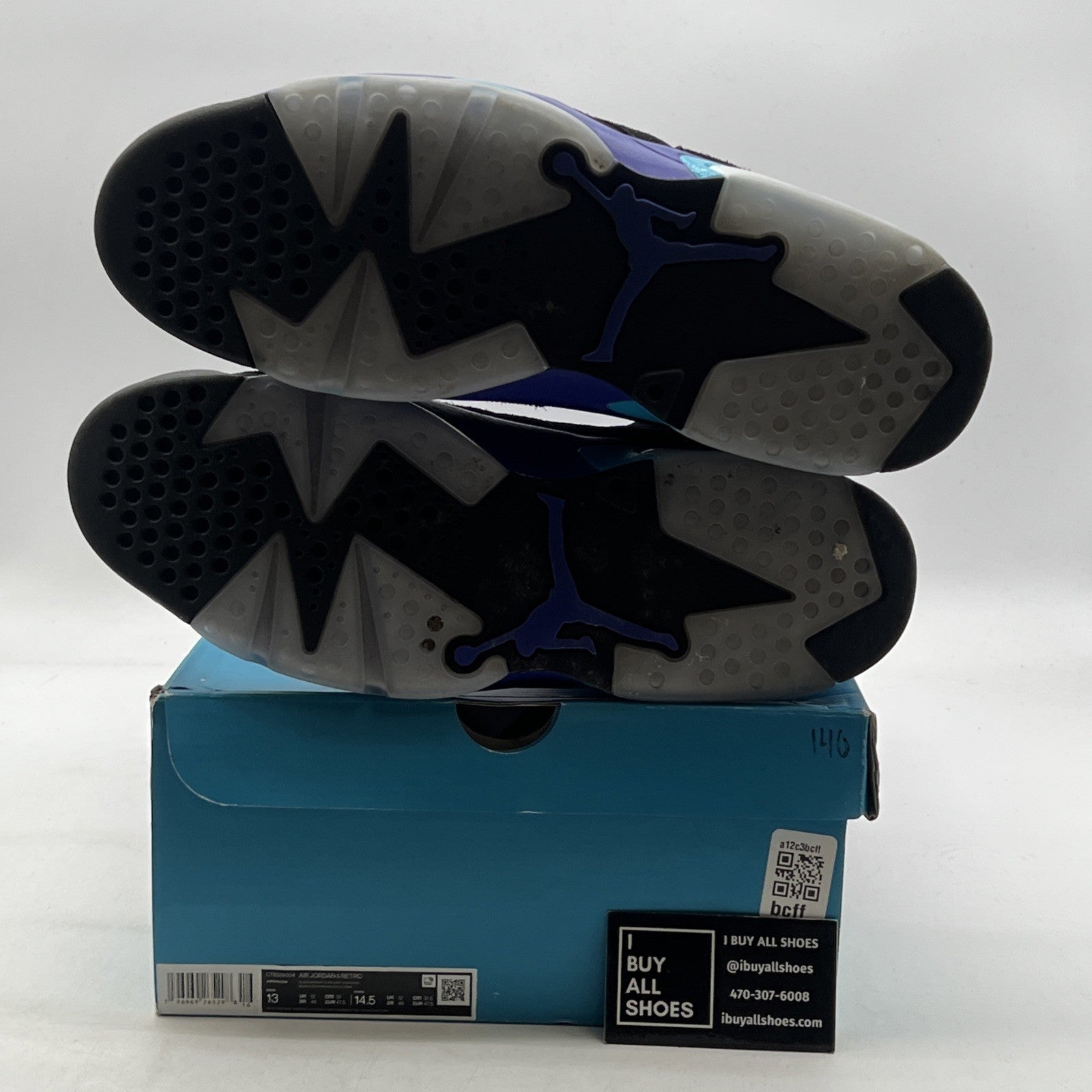 Size 13 - Air Jordan 6 Retro Aqua (CT8529-004)