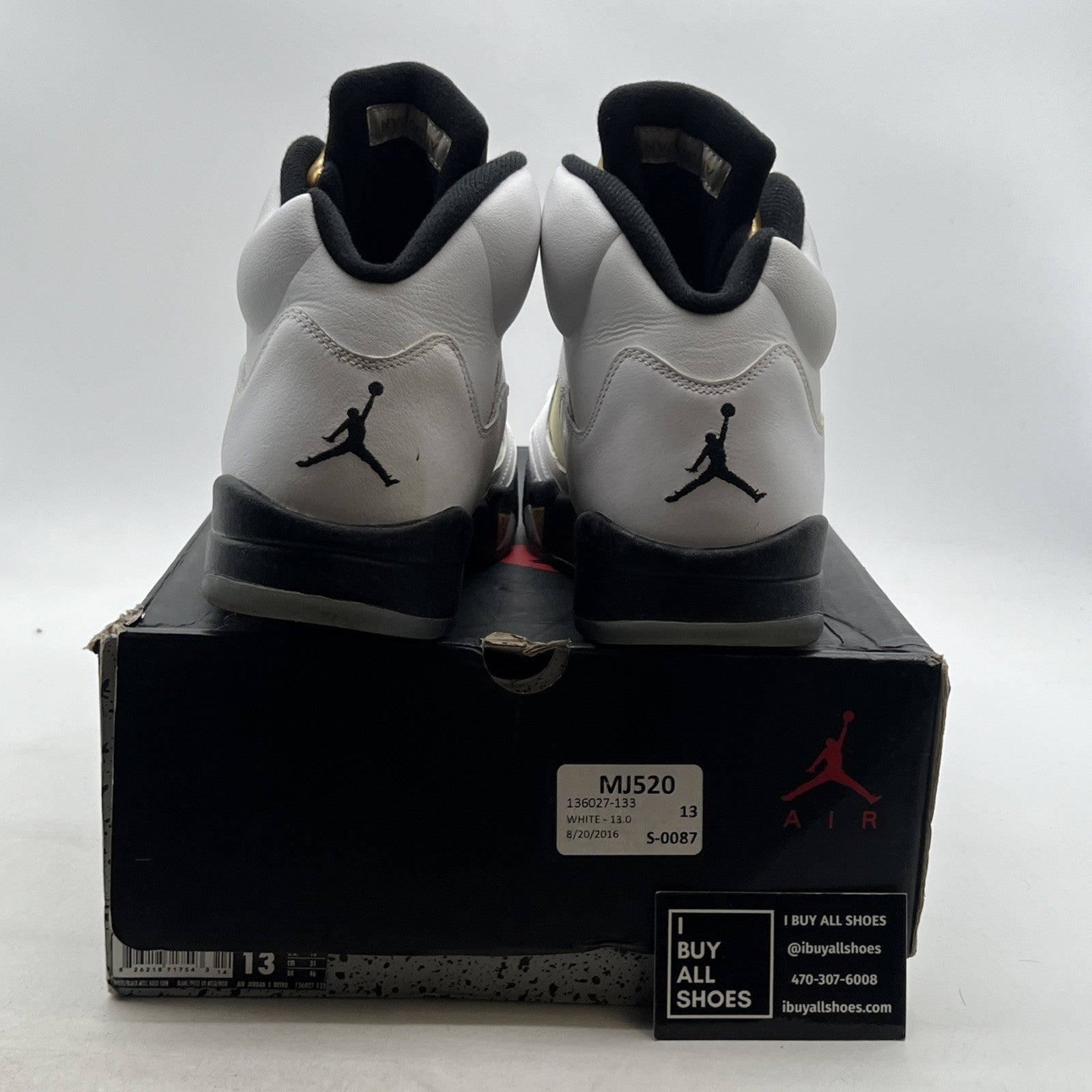 Size 13 - Air Jordan 5 Retro Olympic (136027-133)