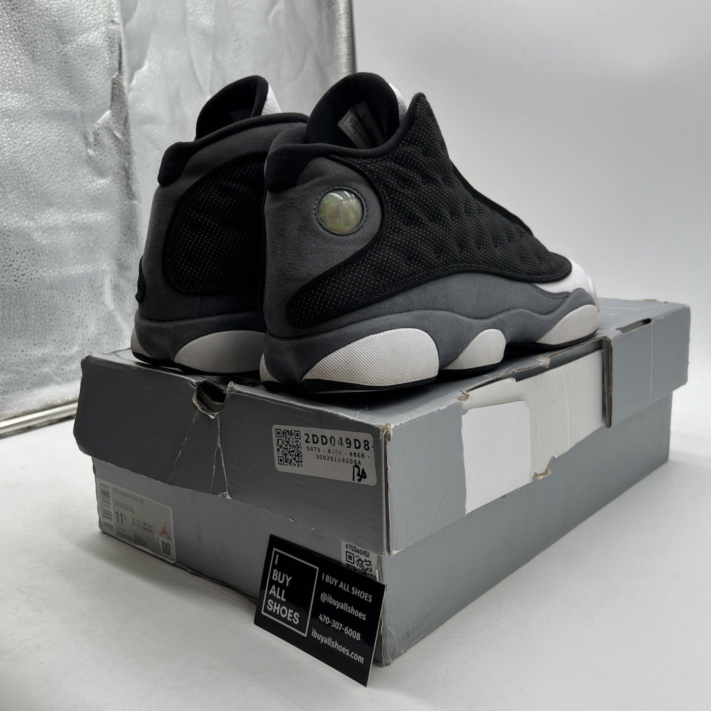Size 11.5 - Air Jordan 13 Retro Black Flint (DJ5982-060)