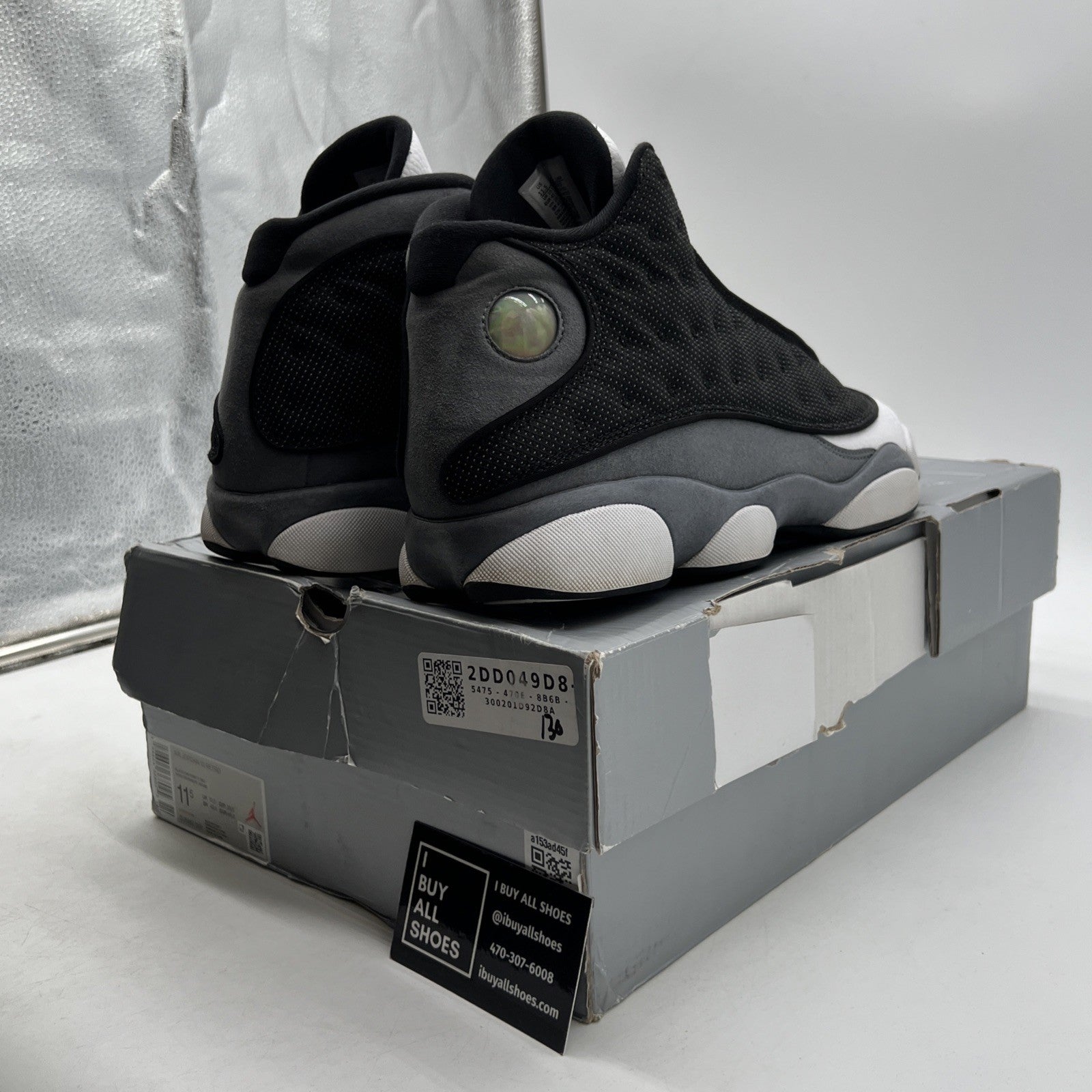 Size 11.5 - Air Jordan 13 Retro Black Flint (DJ5982-060)