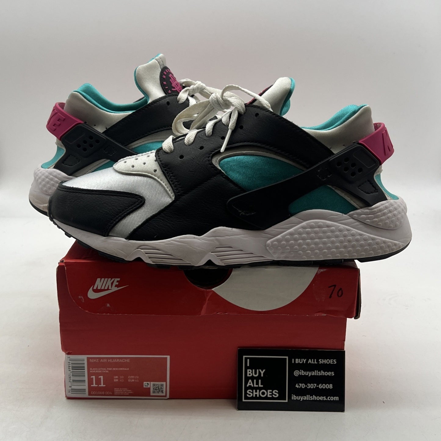 Size 11 - Nike Air Huarache South Beach (DD1068-004)