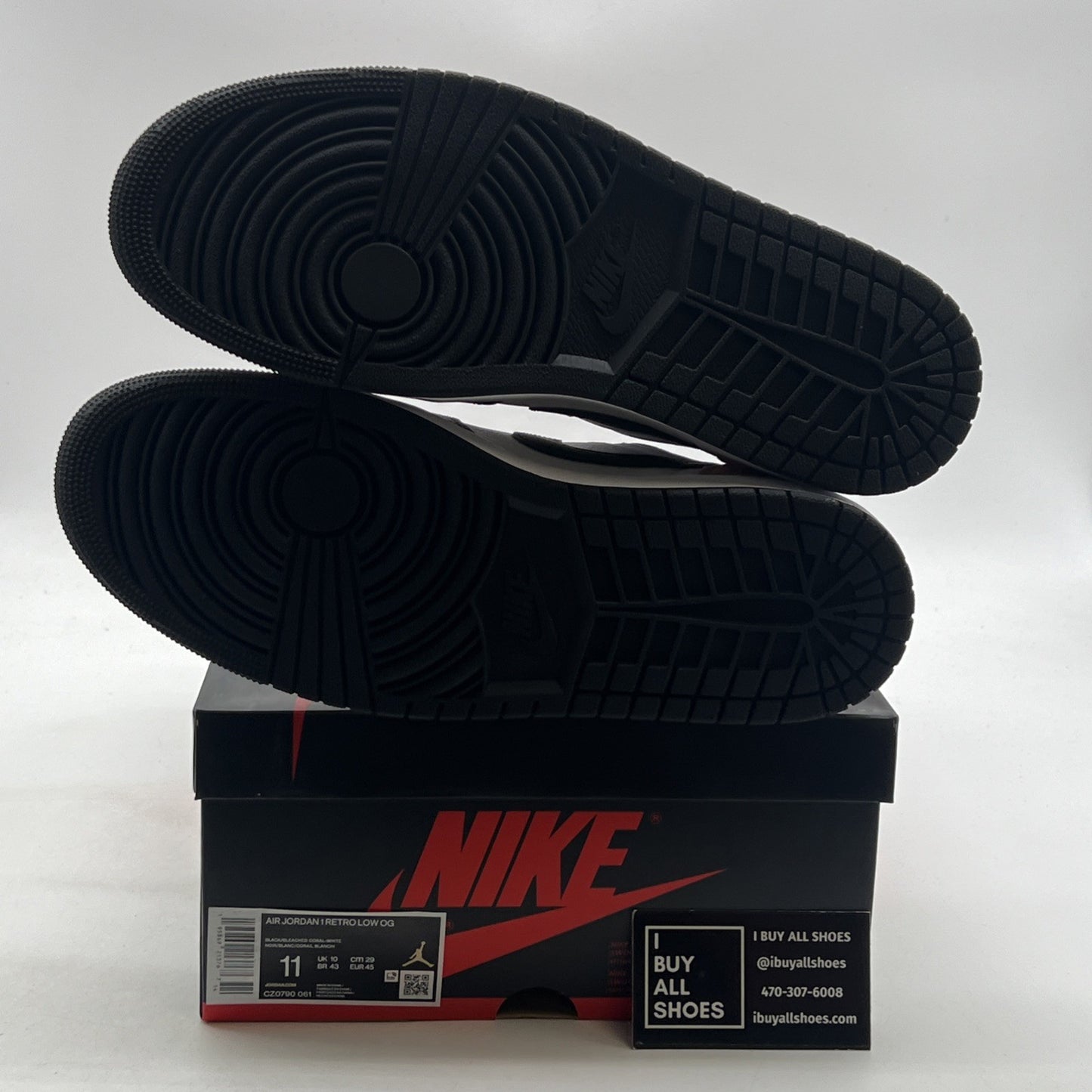 Size 11 - Air Jordan 1 Low OG Bleached Coral (CZ0790-061)