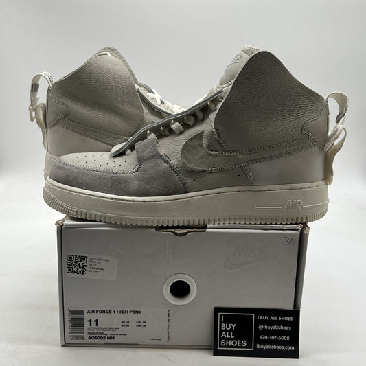 Size 11 - Nike PSNY x Air Force 1 High Matte Silver (AO9292-001)
